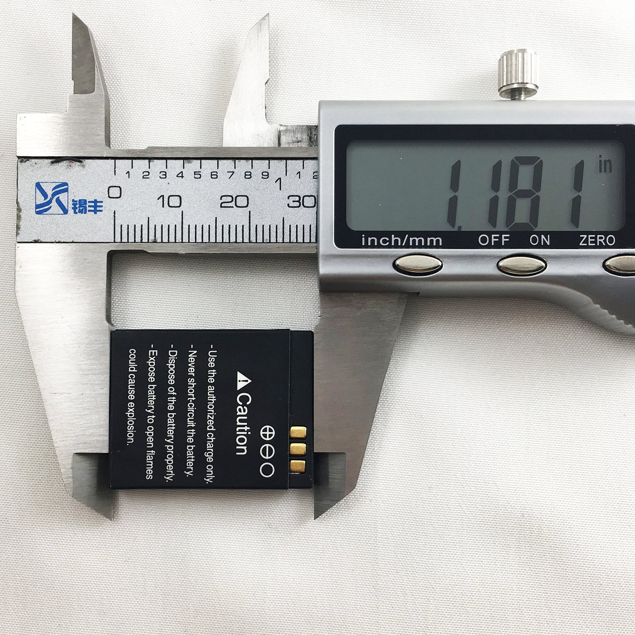 Smart Watch Battery Ab-Y1 Rechargable Lithium Battery With 380Mah Capacity