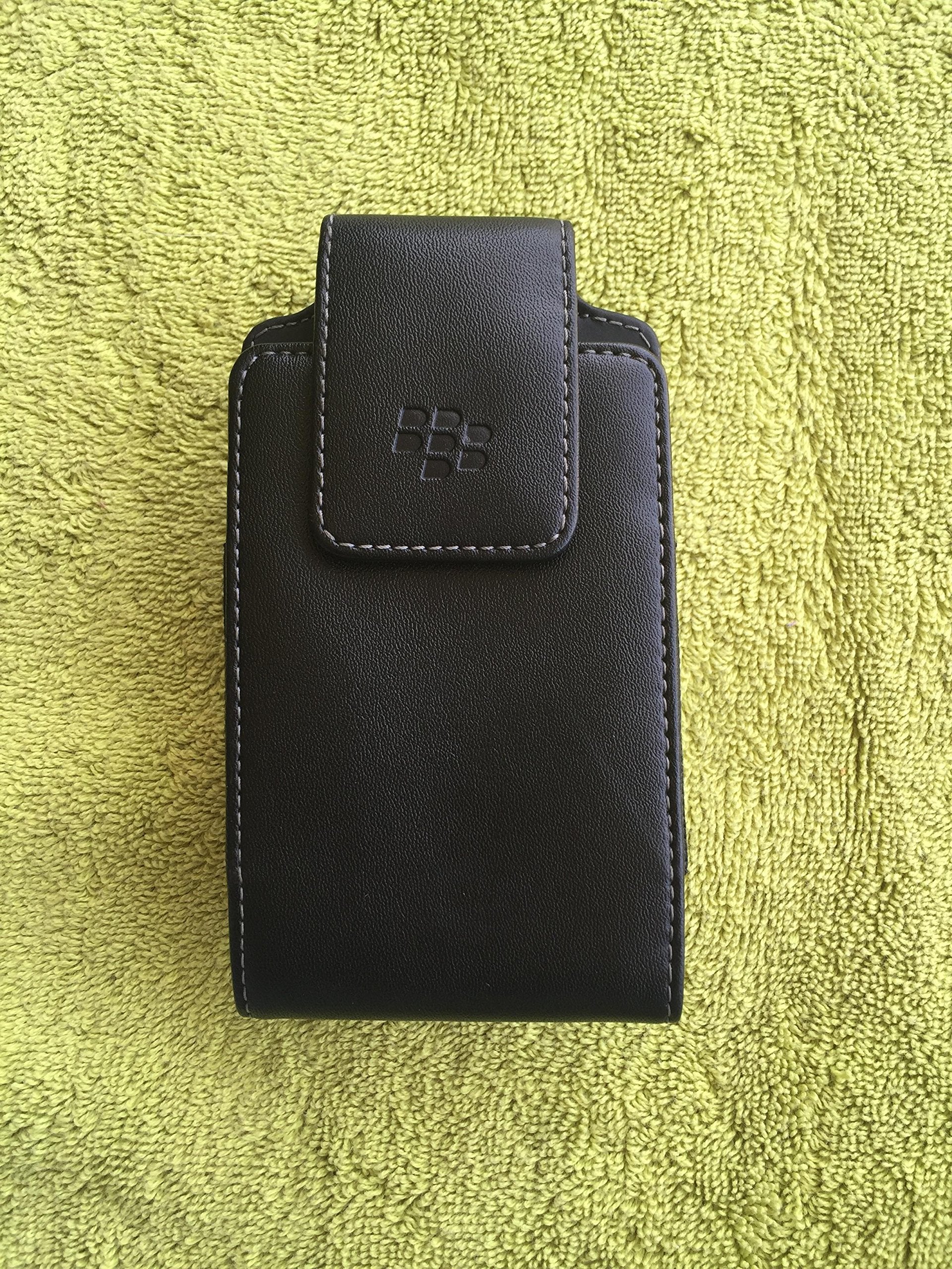 OEM (Original) Vertical Leather Case Pouch with Swivel Belt Clip for BlackBerry Storm 2 (Storm2) 9520