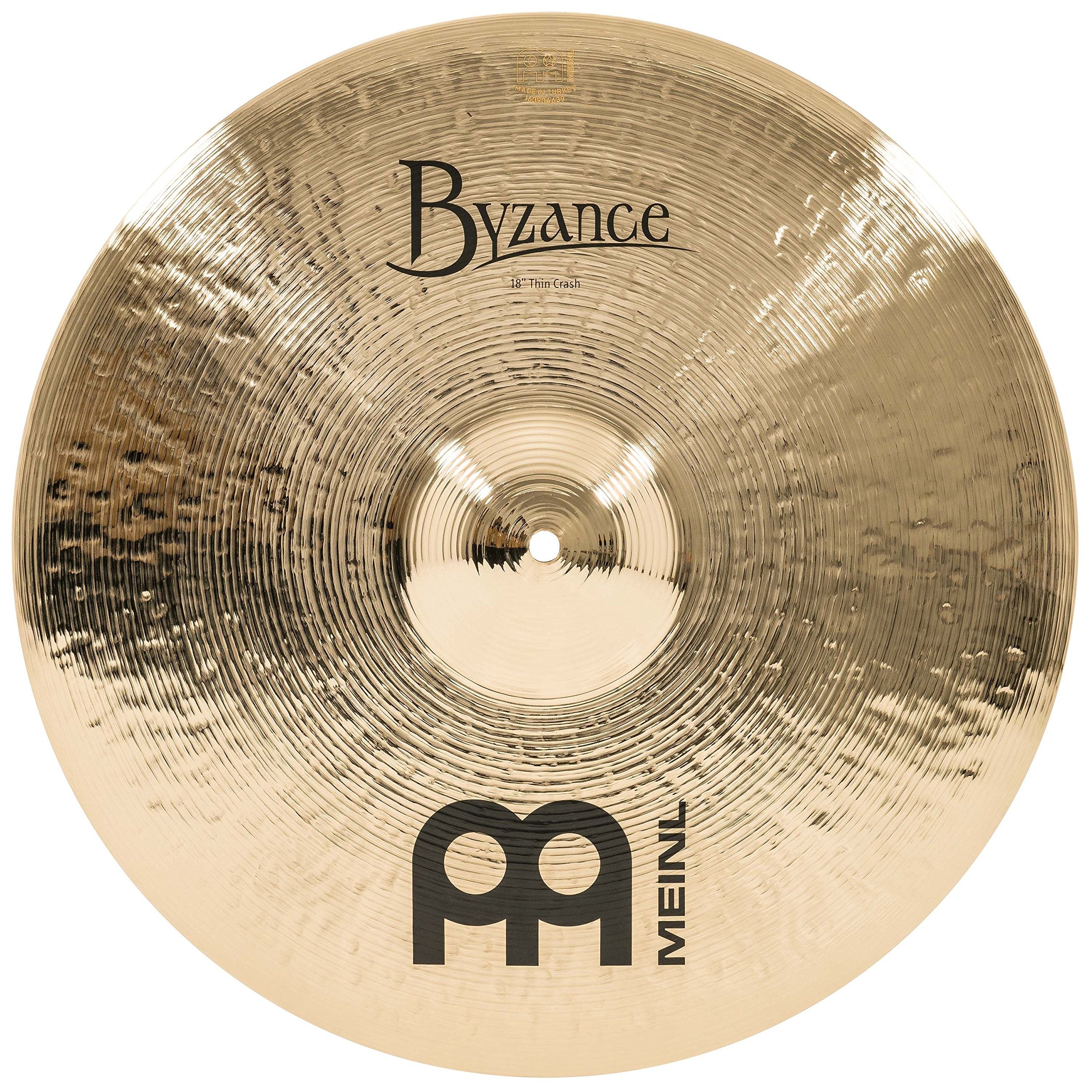 Meinl Cymbals B18Tc B Byzance 18 Inch Brilliant Thin Crash Cymbal (Video)