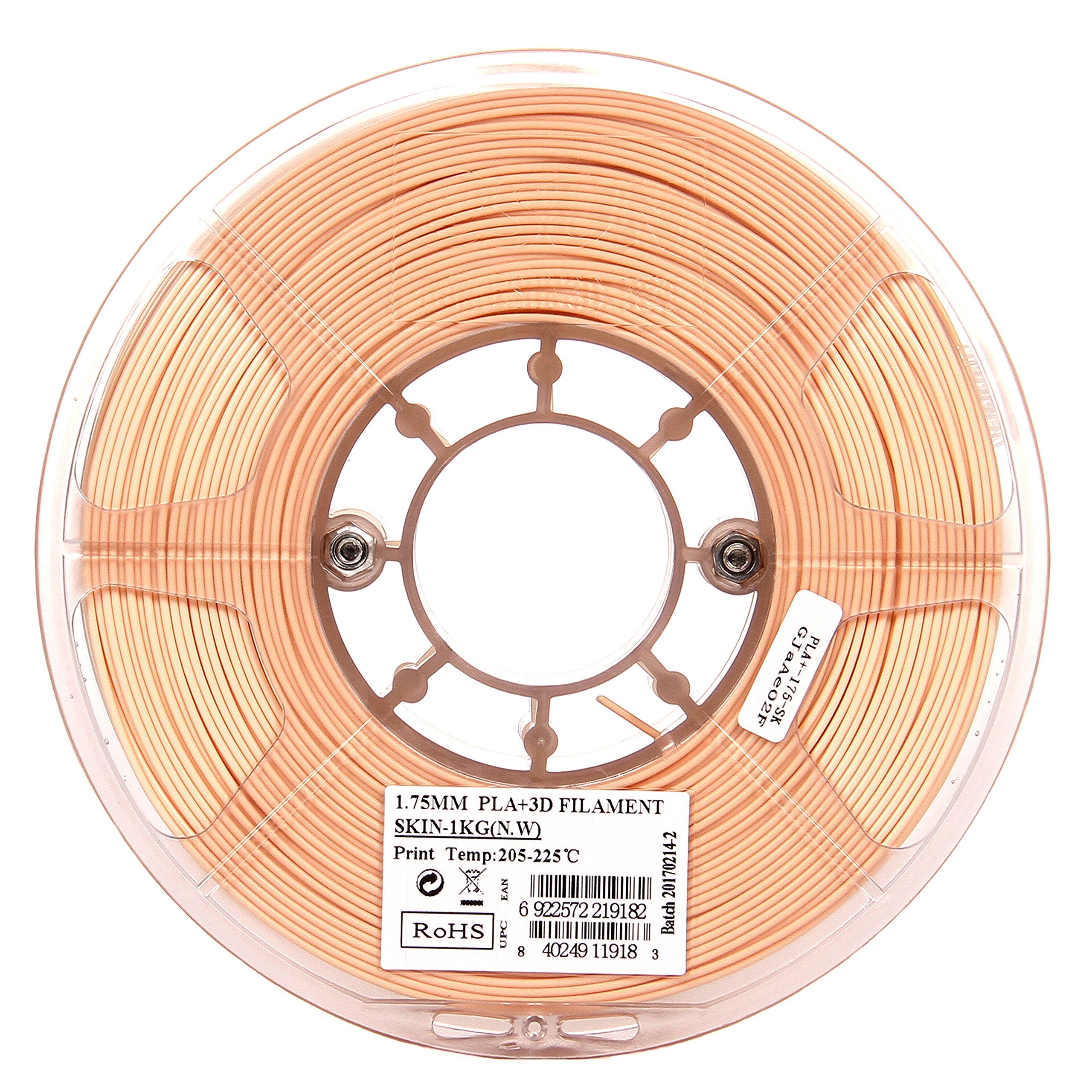 Esun Pla Pro (Pla+) 3D Printer Filament, Dimensional Accuracy +/  0.03 Mm, 1Kg Spool, 1.75Mm, Fire Engine Red, (Pantone 199C)