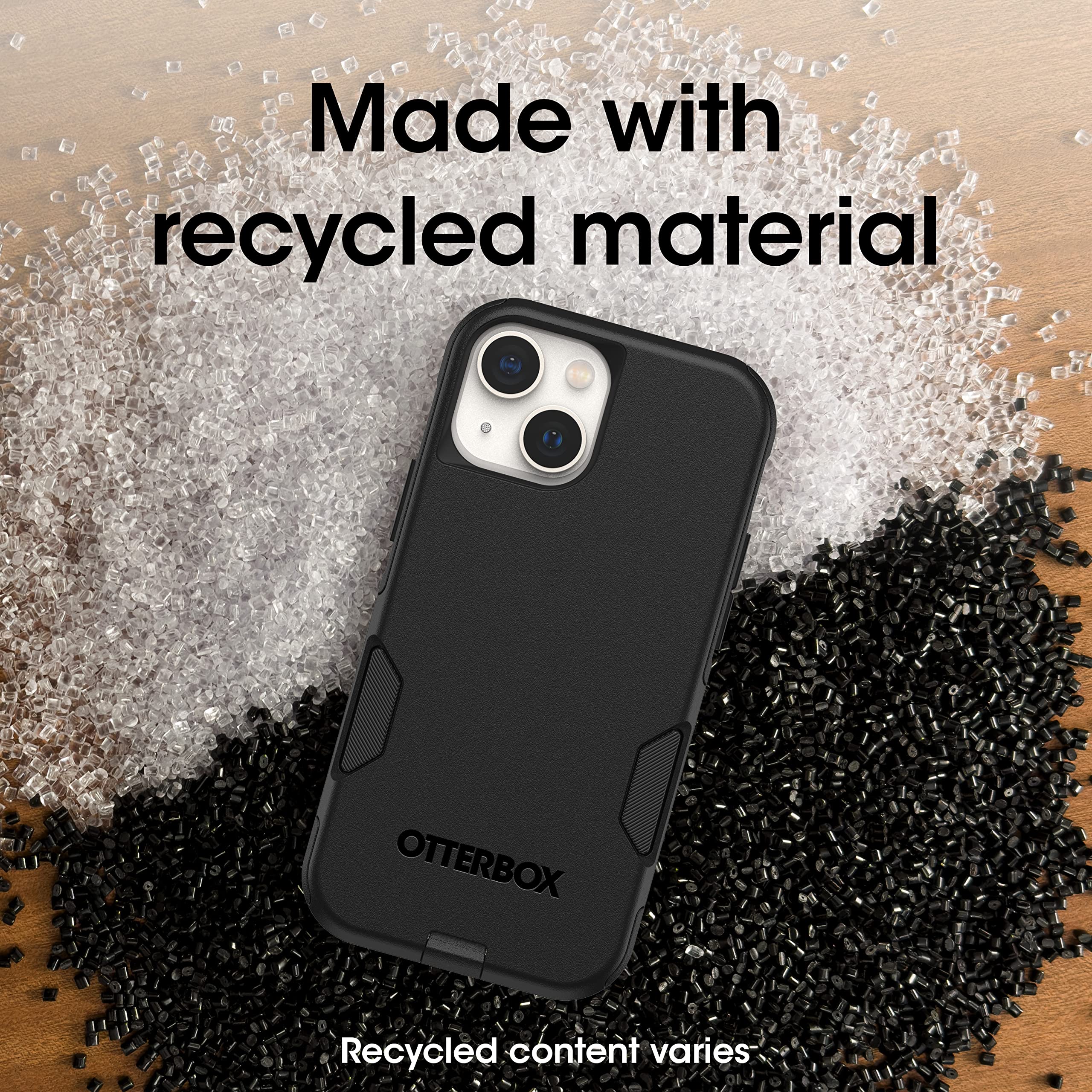 OtterBox Commuter Series Case for iPhone 13 Mini & 12 Mini - Black, Slim & Tough, Pocket-Friendly with Port Protection