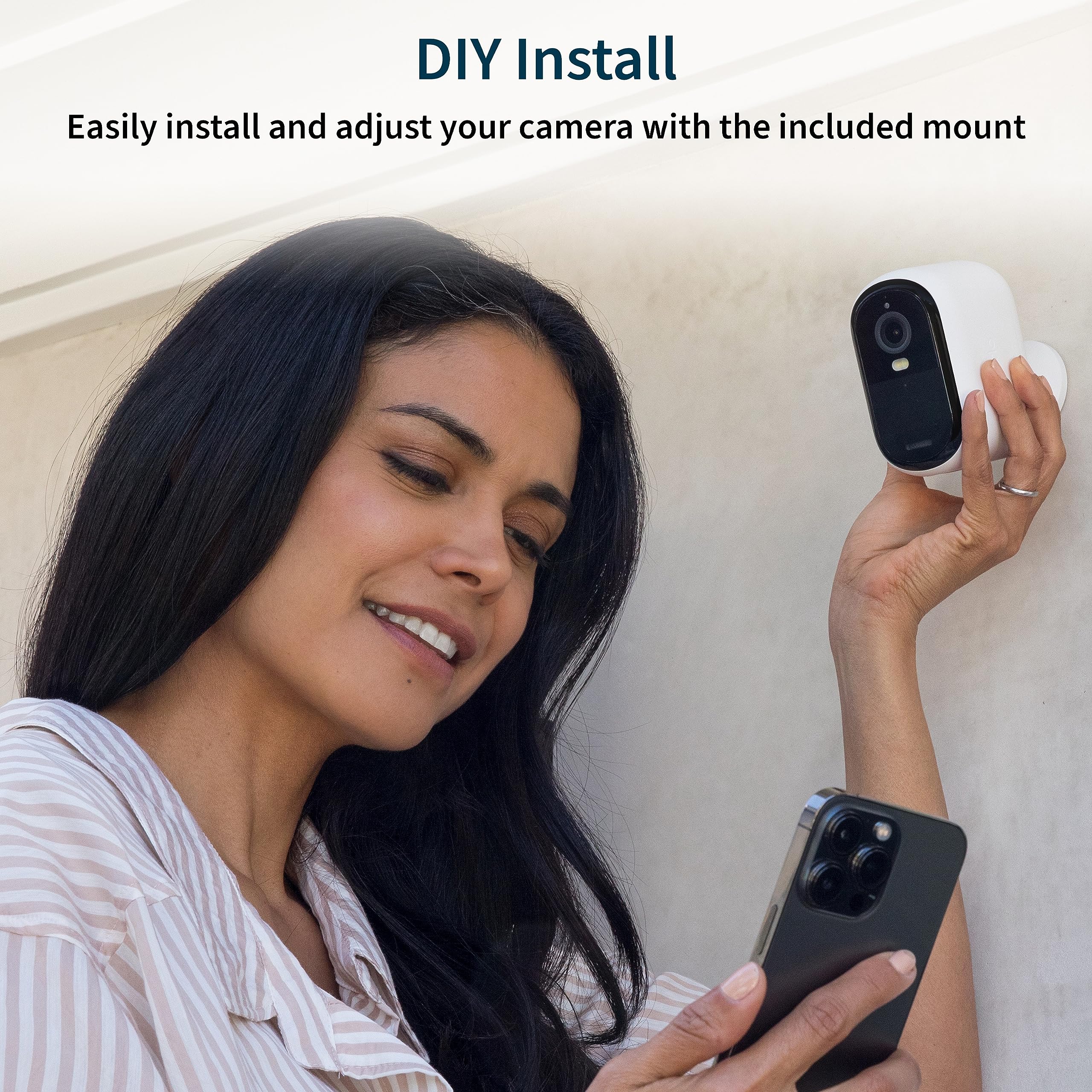 Arlo Essential Wireless Security Camera Xl, 2Nd Generation - Outdoor & Indoor Wireless Camera With 4X Longer Battery, Integrated