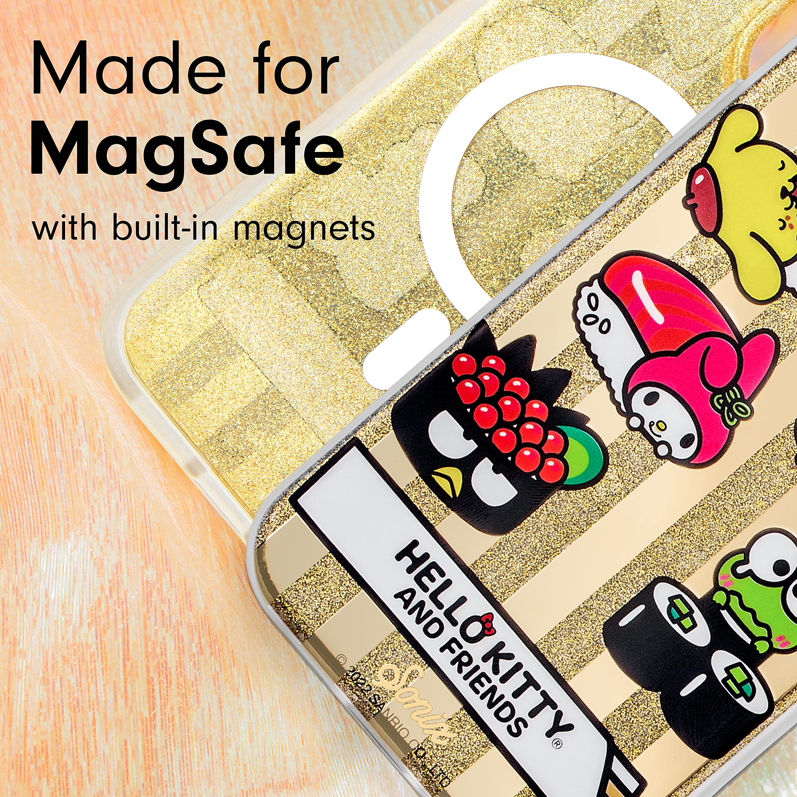 Sonix X Sanrio Case For Iphone 14 Plus | Compatible With Magsafe | 10Ft Drop Tested | Hello Kitty Sushi
