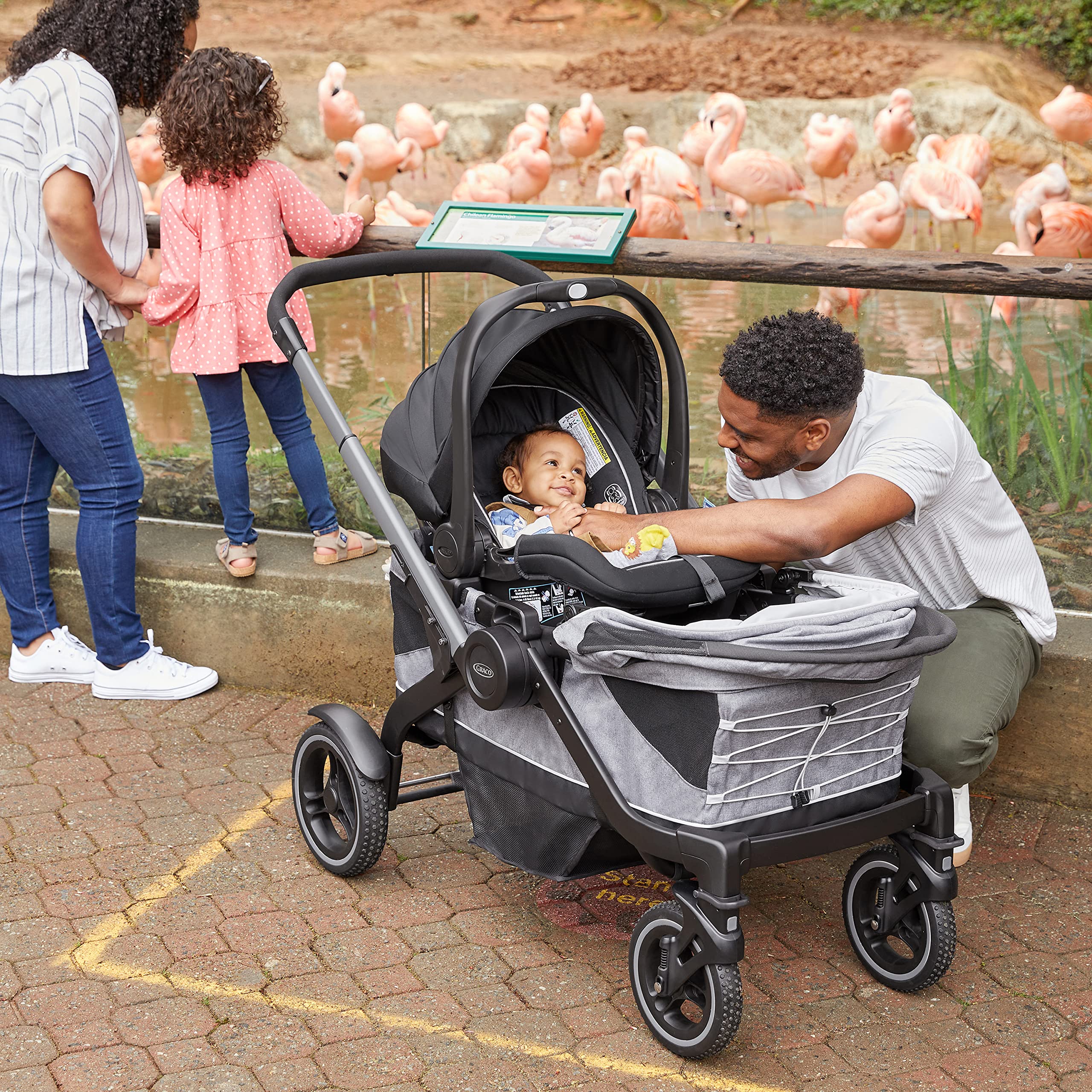 Graco Modes Adventure Stroller Wagon Car Seat Adapter