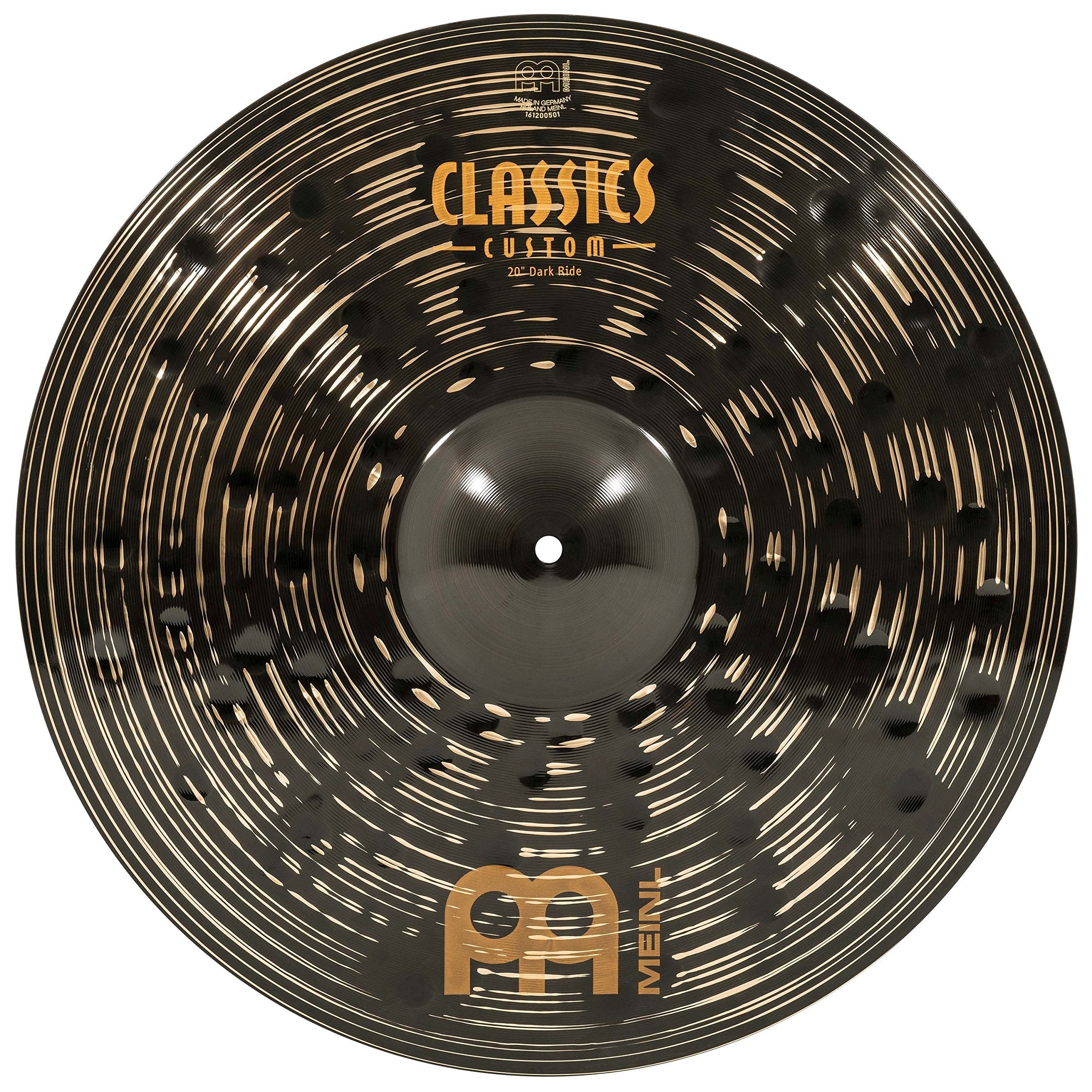 Meinl 20'' Ride Cymbal   Classics Custom Dark   Made In Germany, 2 Year Warranty (Cc20Dar)