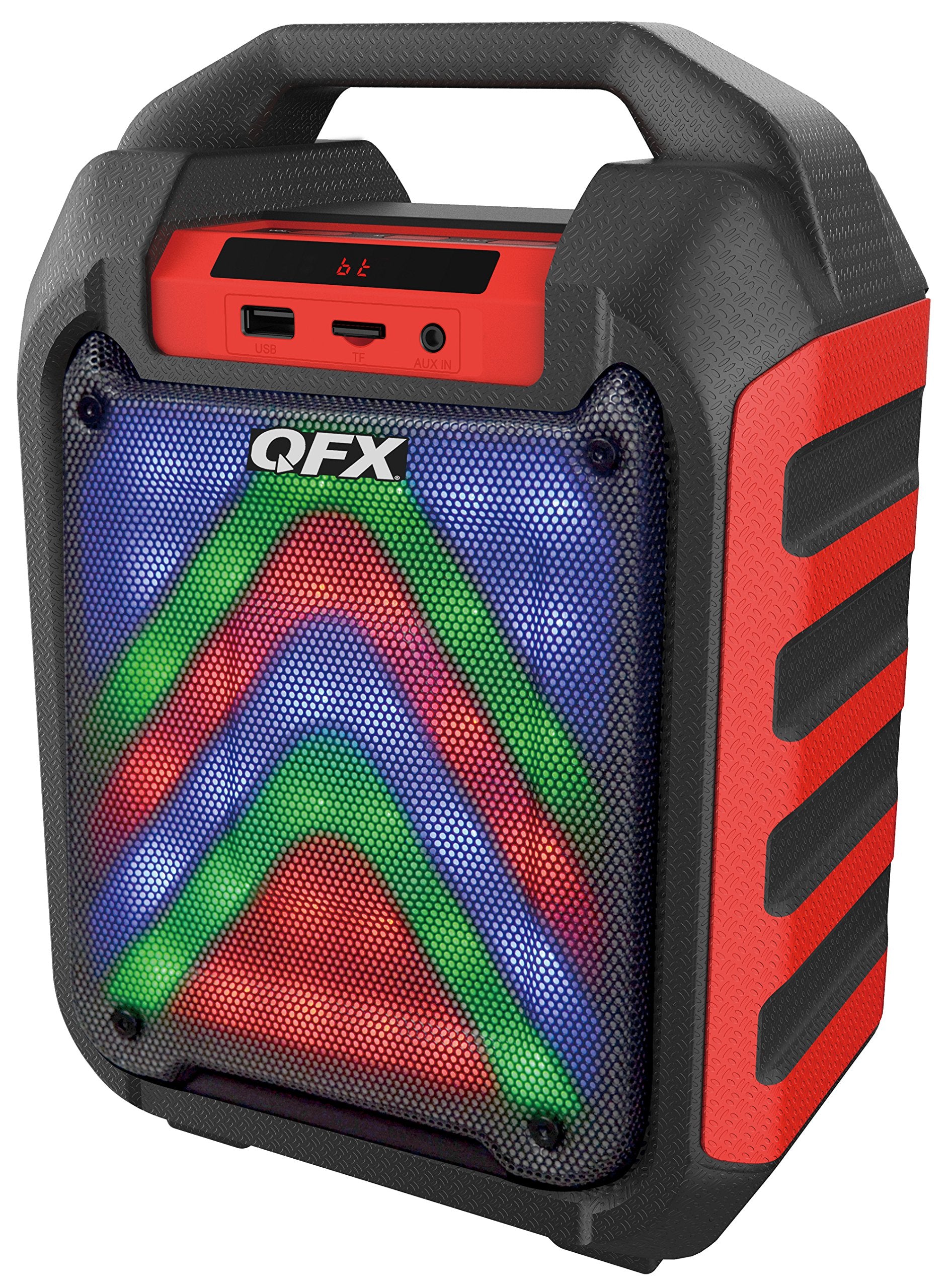 QFX PBX-4-RD Rechargeable Party Sound System