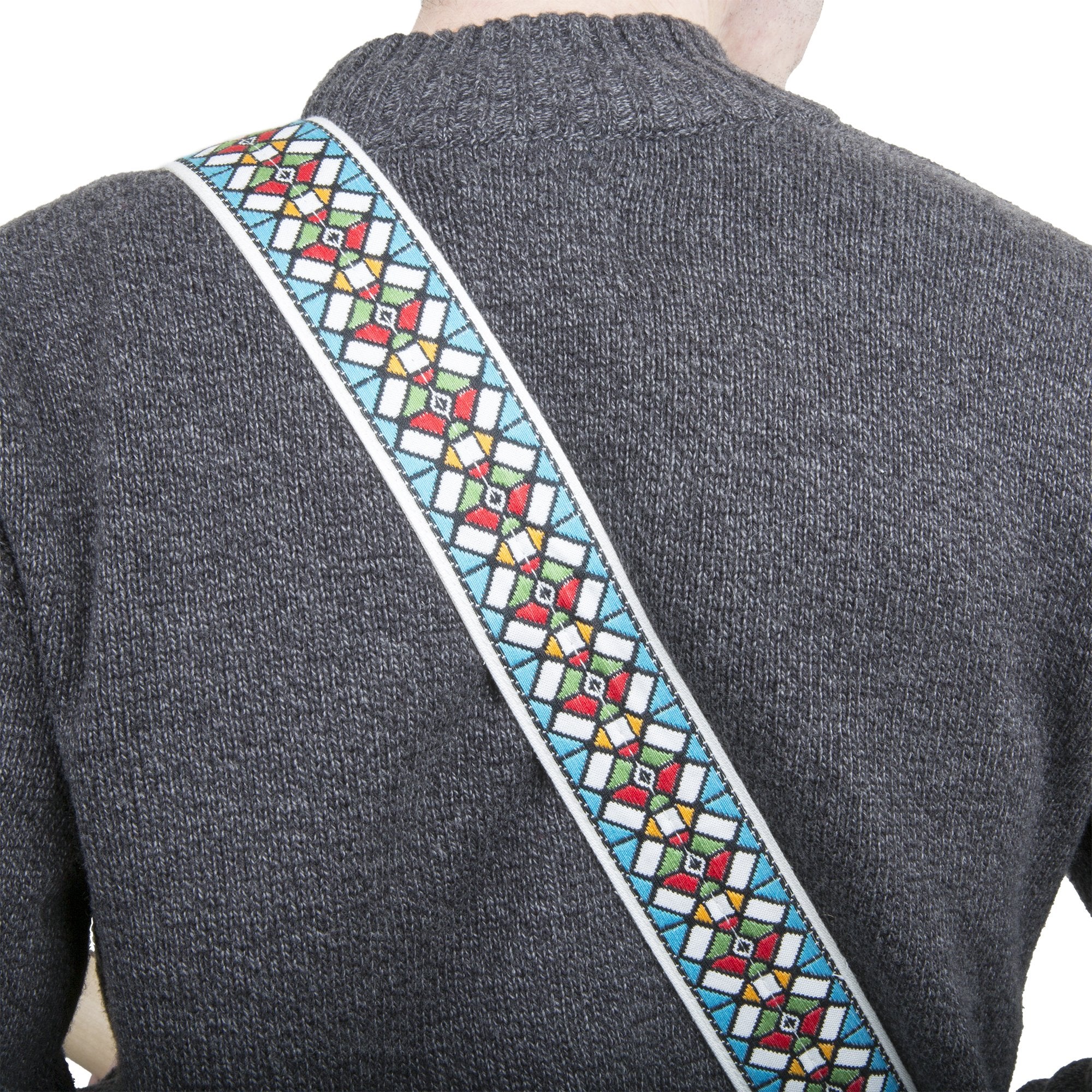 Ace Vintage Reissue Straps By Dandrea Usa - Stained Glass