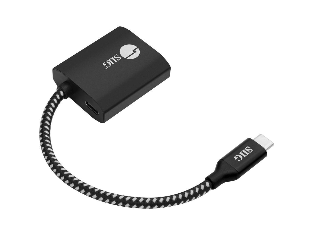 Siig USB Type-C to HDMI Video Cable Adapter with PD Charging