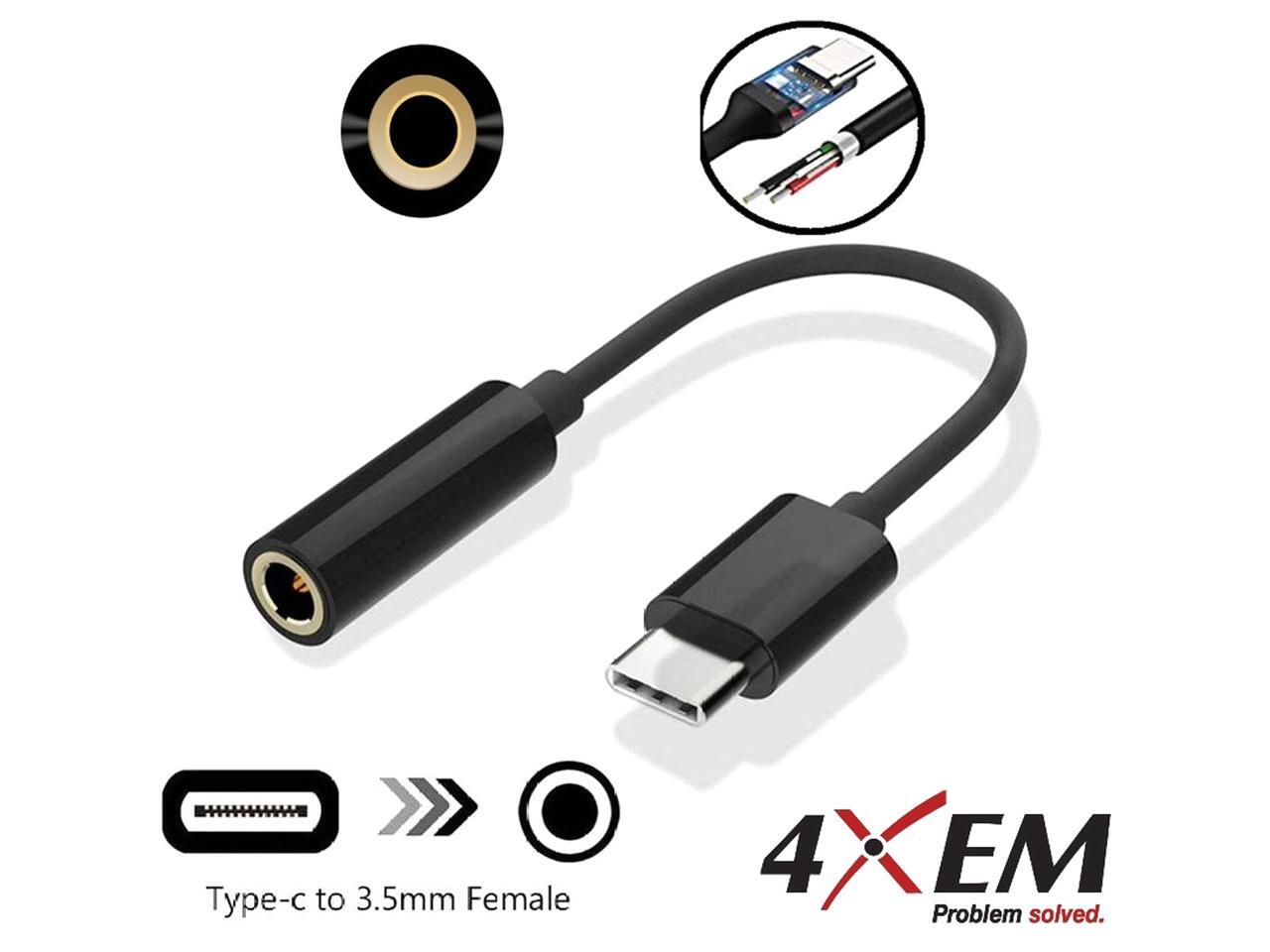 4Xem USB-C Male to 3.5mm Female Adapter - Thumbnail 2