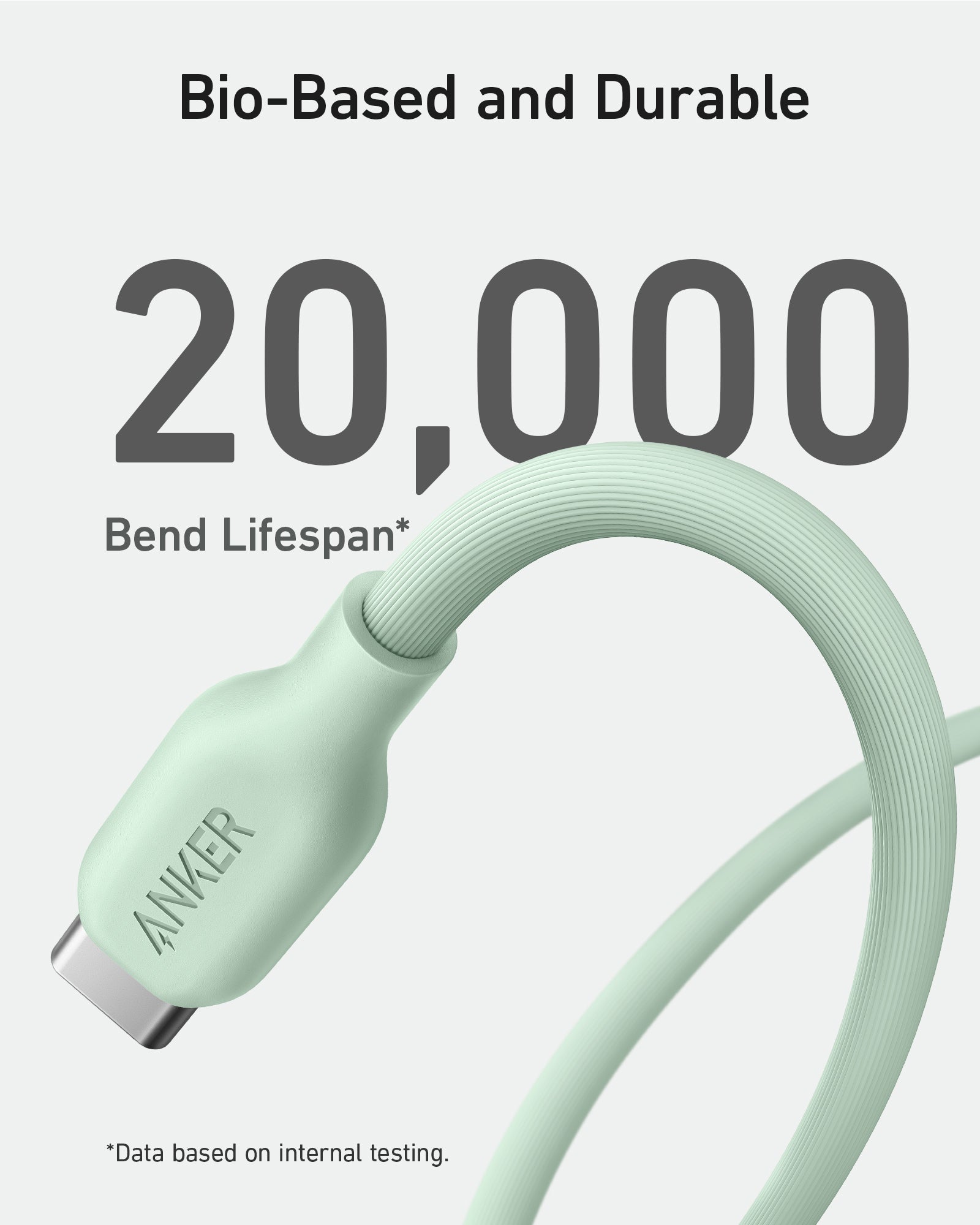 Anker <b>541</b> USB-C to Lightning Cable (Bio-Based)