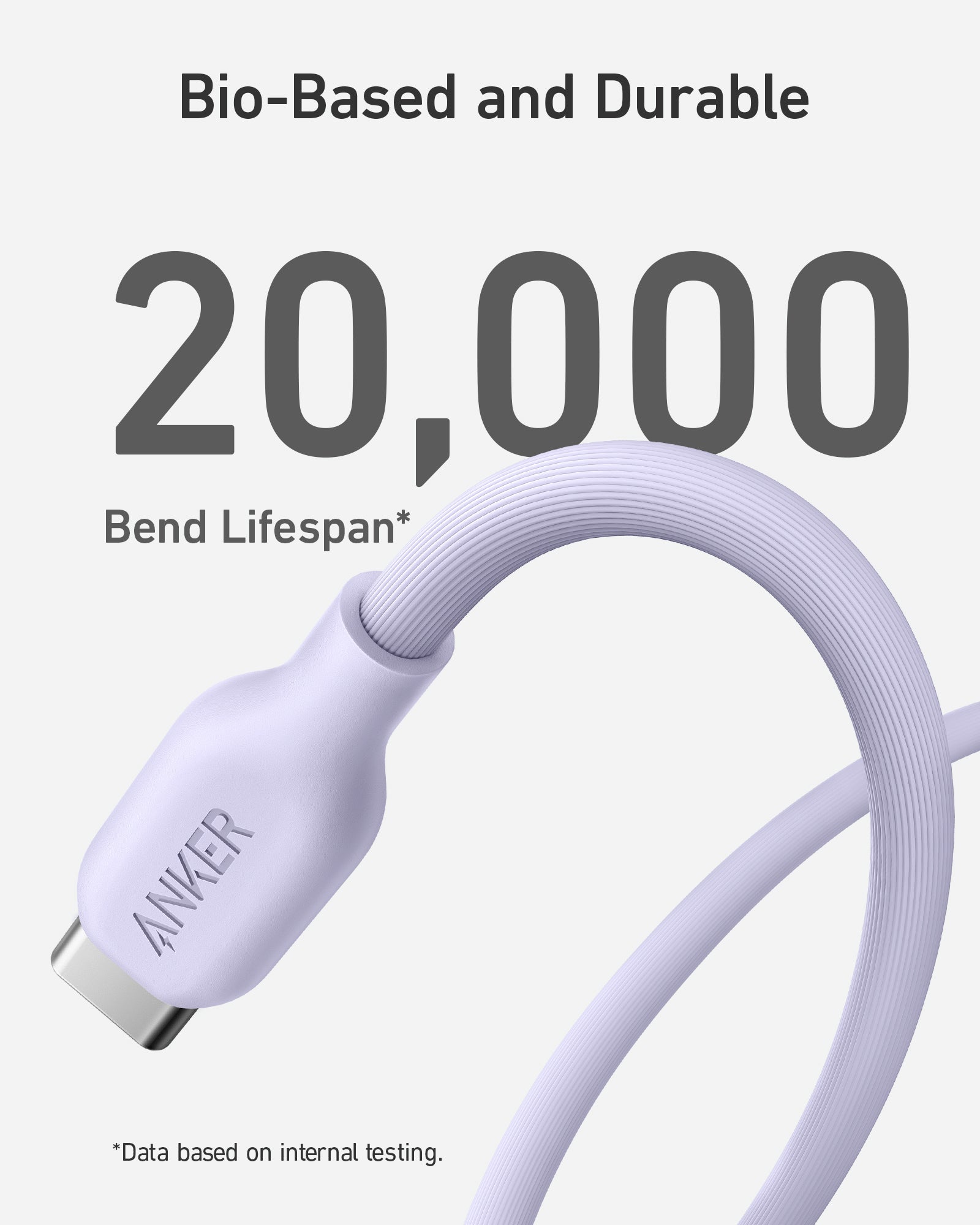 Anker <b>541</b> USB-C to Lightning Cable (Bio-Based)
