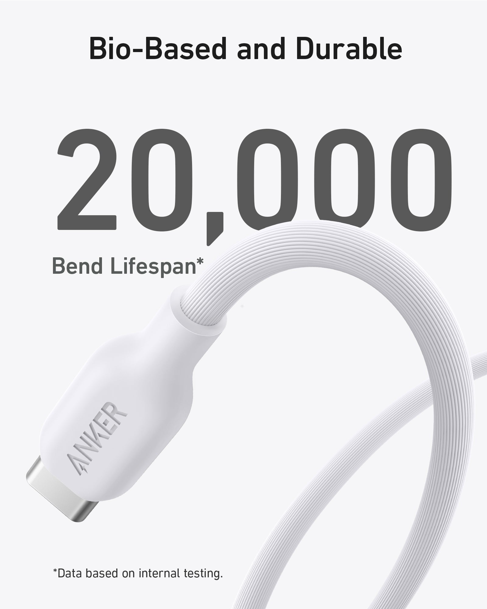 Anker <b>541</b> USB-C to Lightning Cable (Bio-Based)