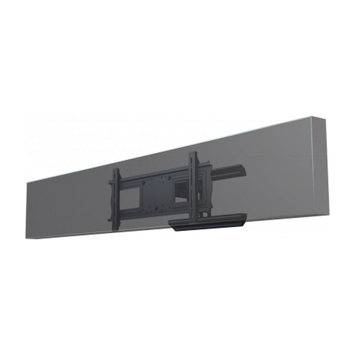 Articulating arm for 86'' LG stretch display in landscape orientation