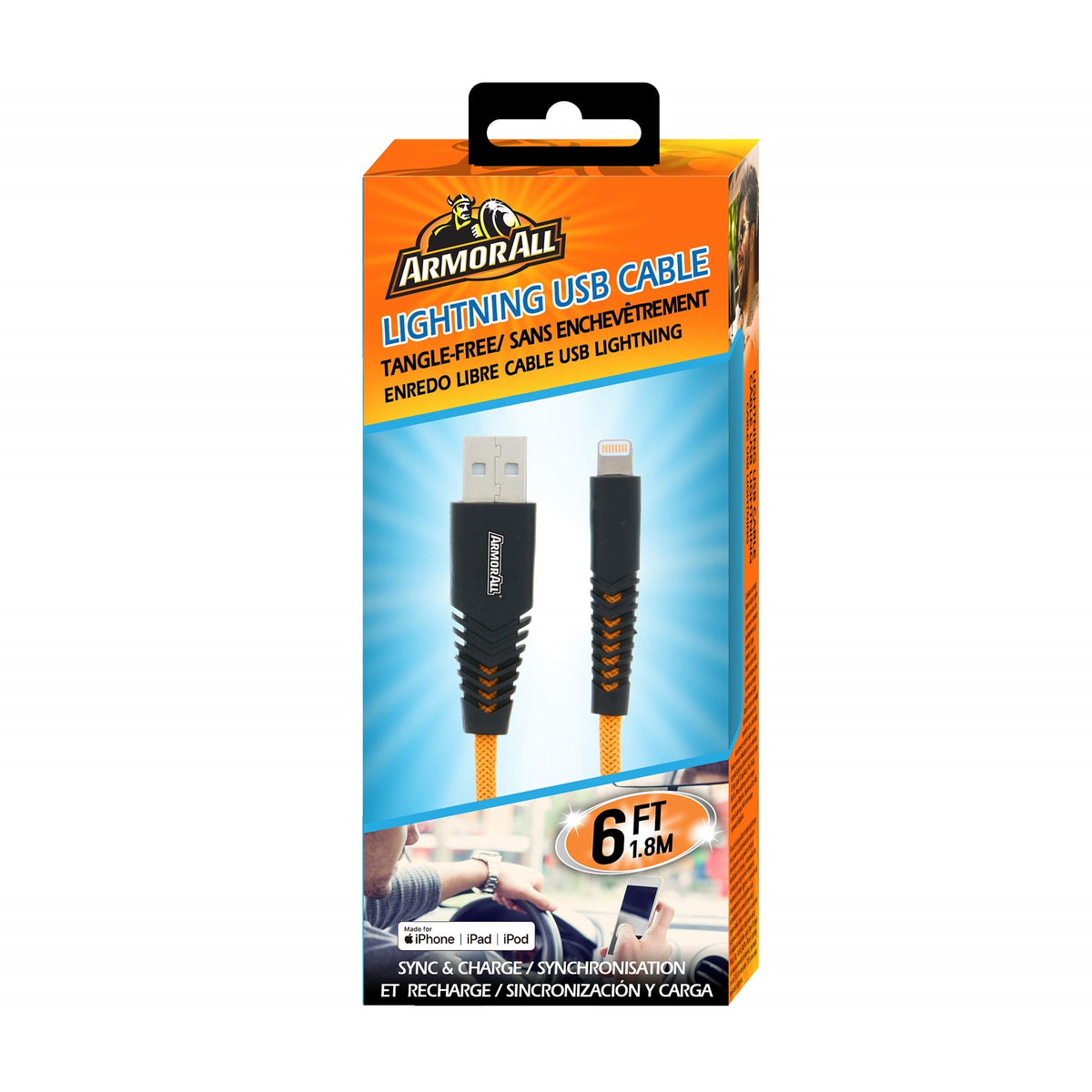 ARMORALL LIGHTNING USB CABLE