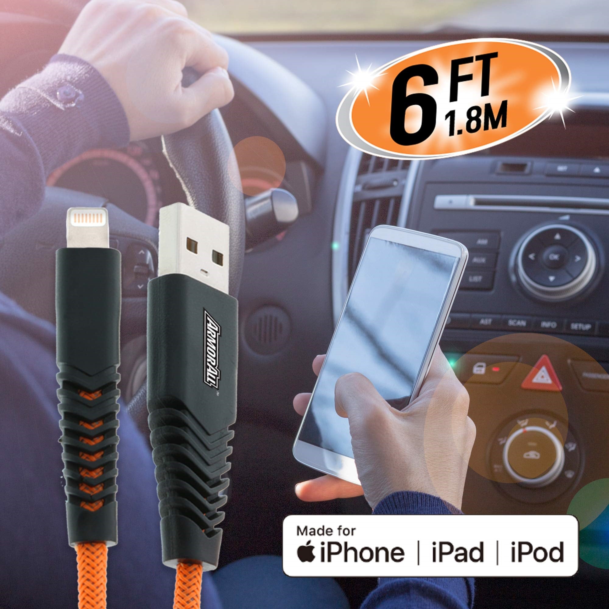 ARMORALL LIGHTNING USB CABLE
