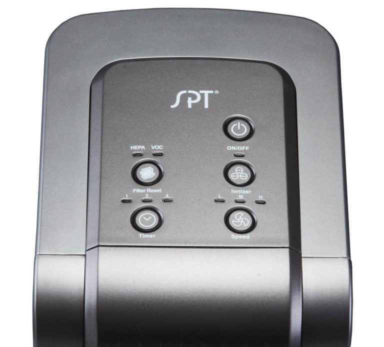 Tower Hepa/Voc Air Cleaner With Ionizer
