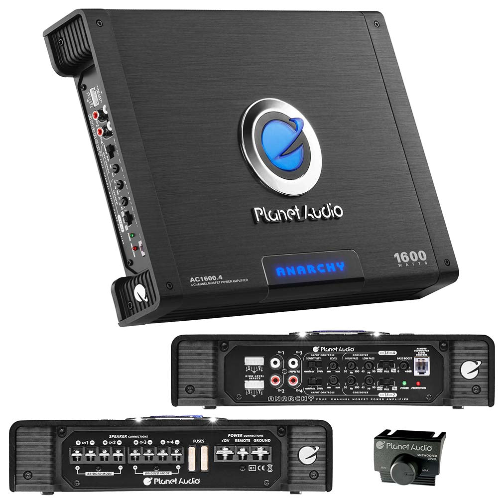 Planet Mosfet 4Ch Amplifer 1600W Anarchy Series
