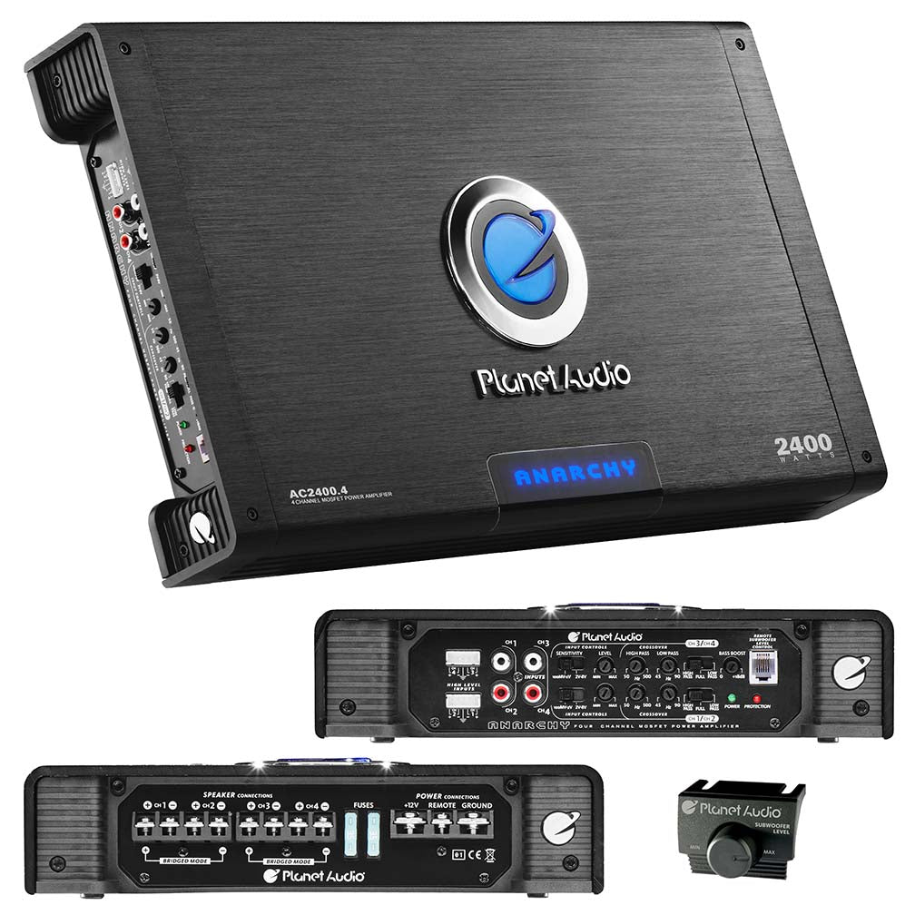 Planet Mosfet 4Ch Amplifer 2400W Anarchy Series