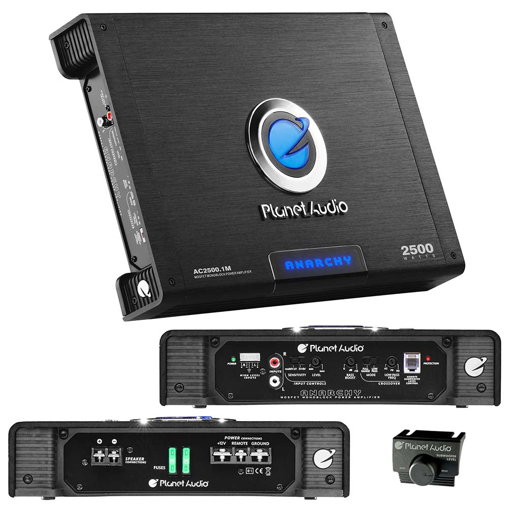 Planet Class A/B Monoblock Amplifer 2500W Anarchy Series