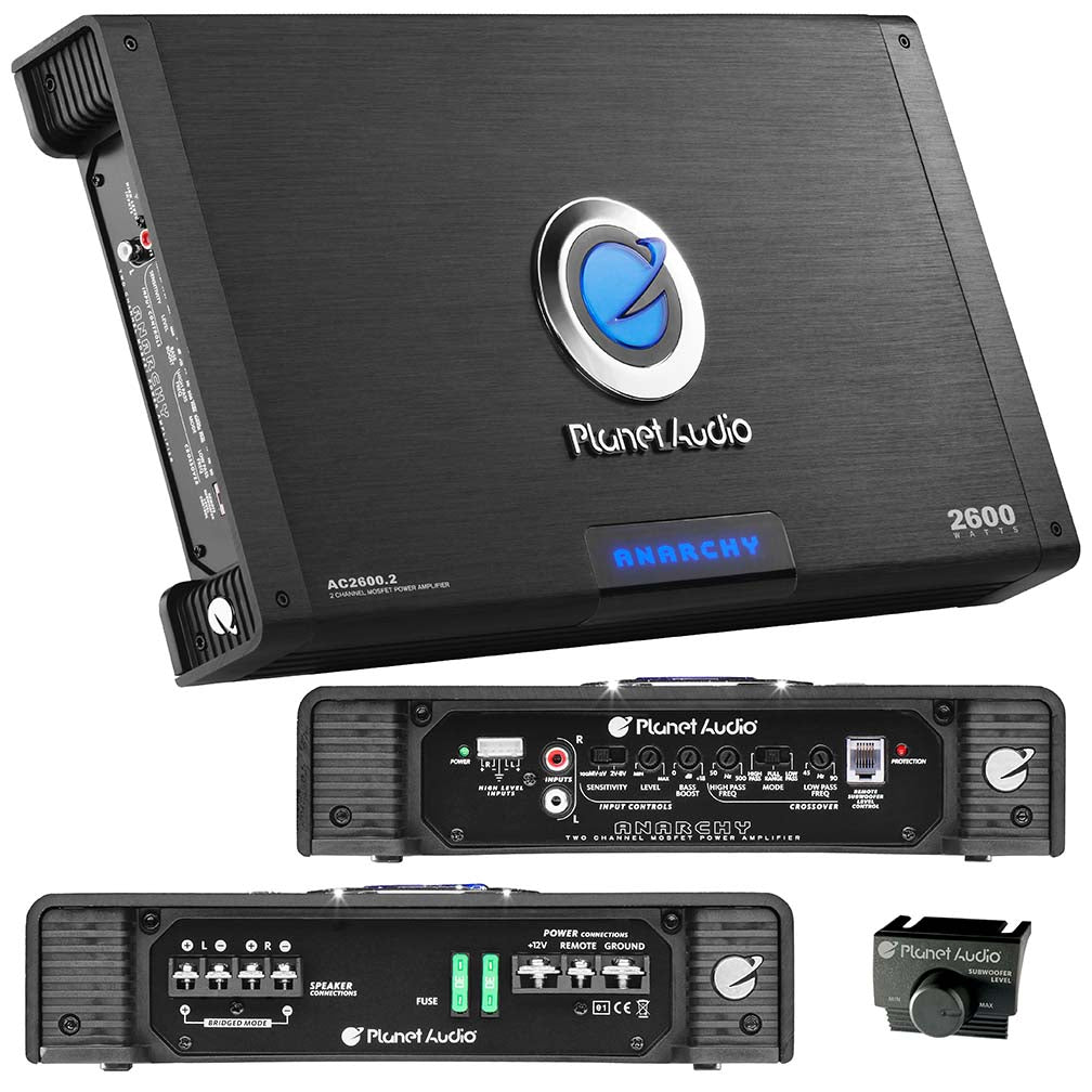 Planet Mosfet 2Ch Amplifer 2600W Anarchy Series