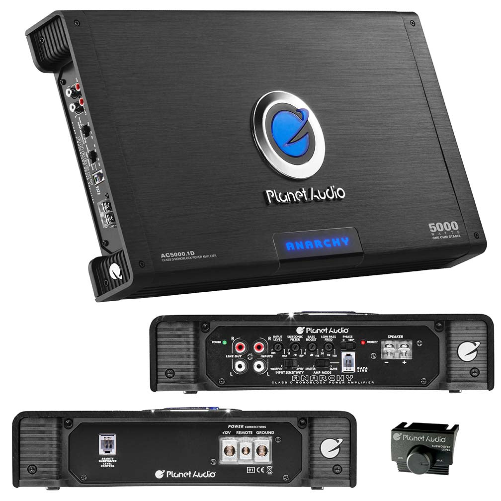 Planet Class D Monoblock Amplifer 5000W Anarchy Series