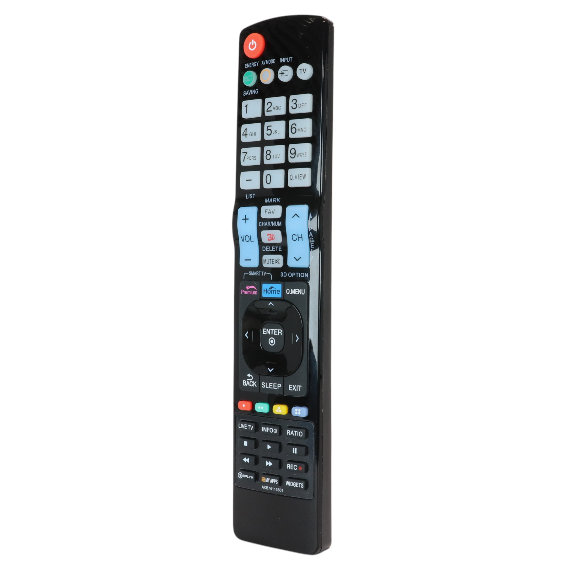 Anderic RR5501 Replacement TV Remote Control for LG AKB74115501 and Others [RR5501]