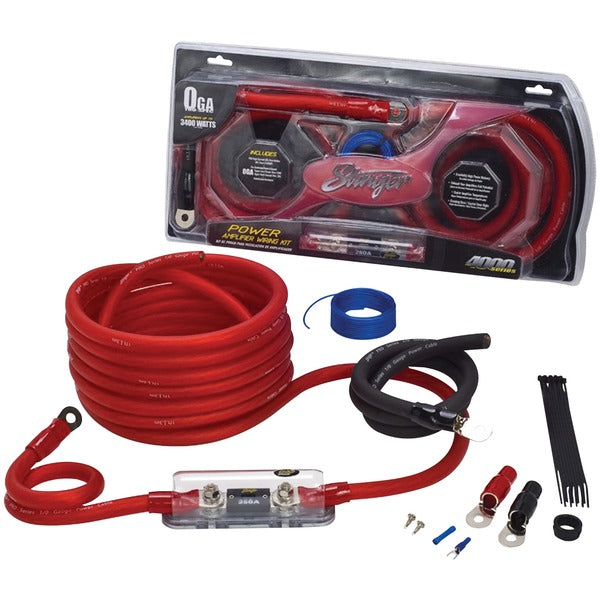 Stinger SK4201 4000 Series 1/0Gauge Power Wiring Kit
