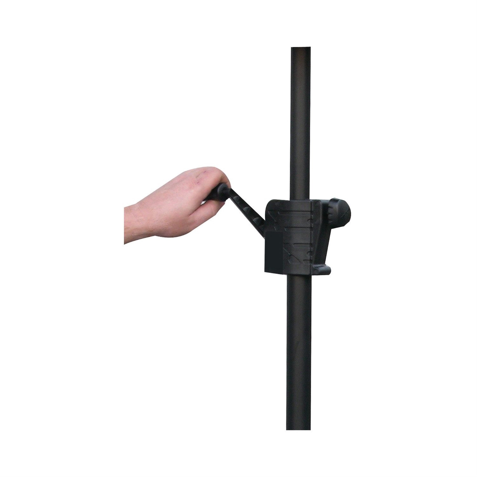 CRANKUP SPEAKER POLE EXTENSION IN BLACK