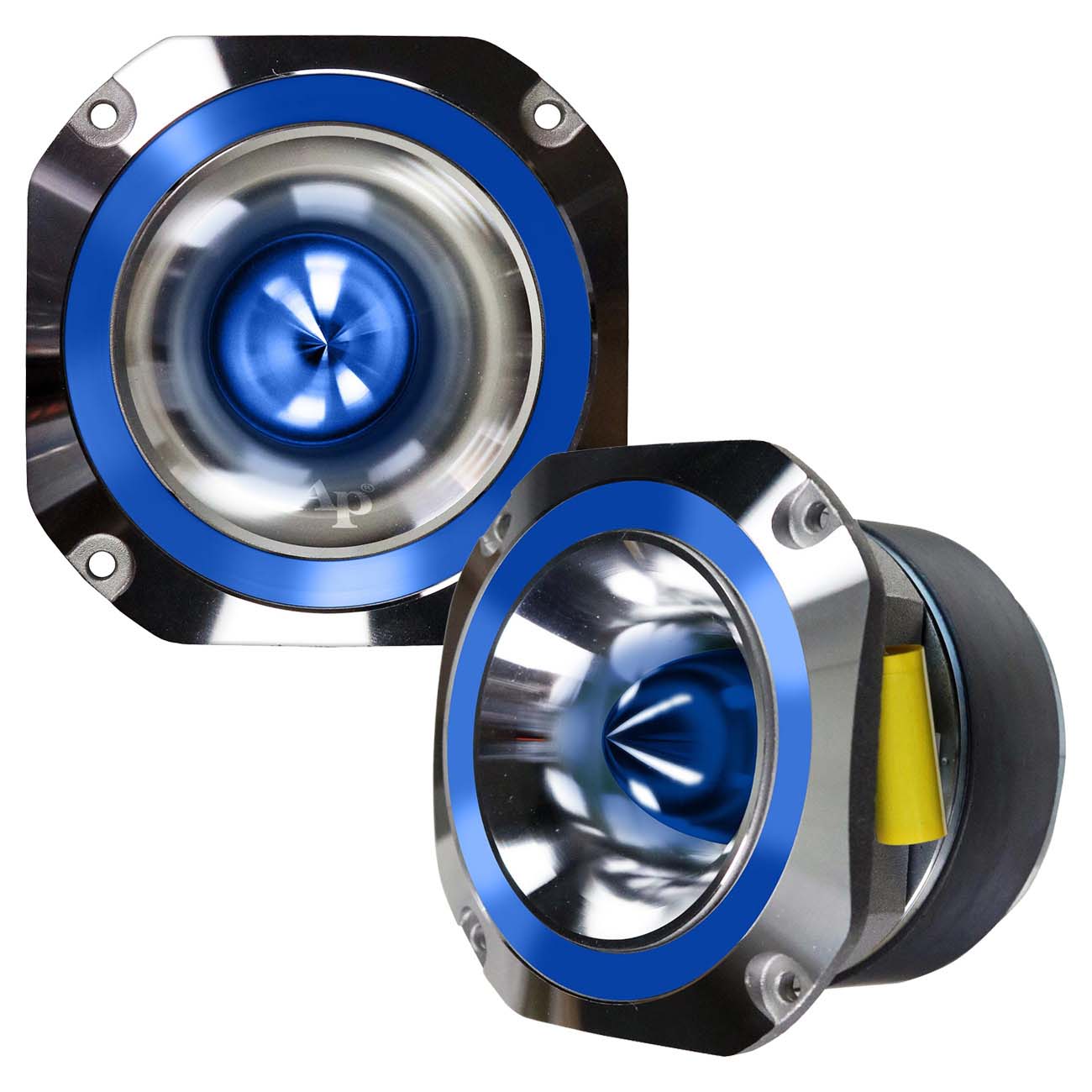 Audiopipe 4 Heavy Duty Tweeter (Blue) 400W Max 4 8 Ohm (Sold Individually)