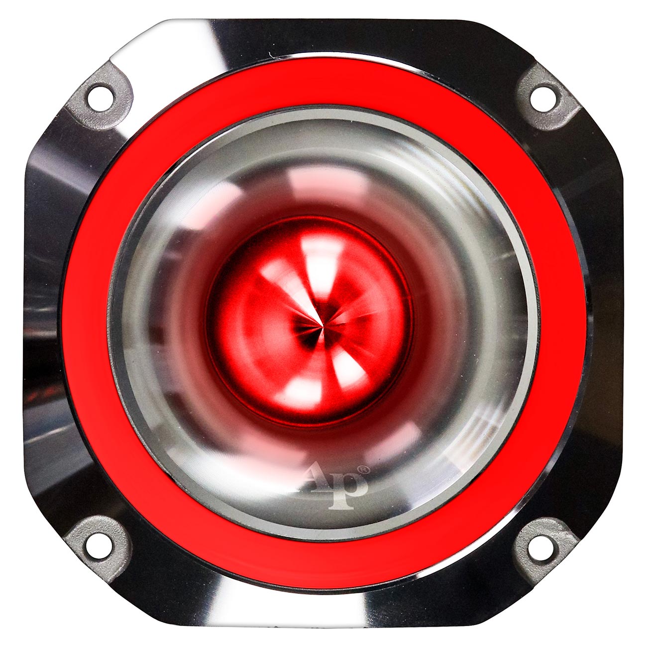 Audiopipe 4 Aluminum Super Tweeter (Red) 400W Max (Sold Individually)