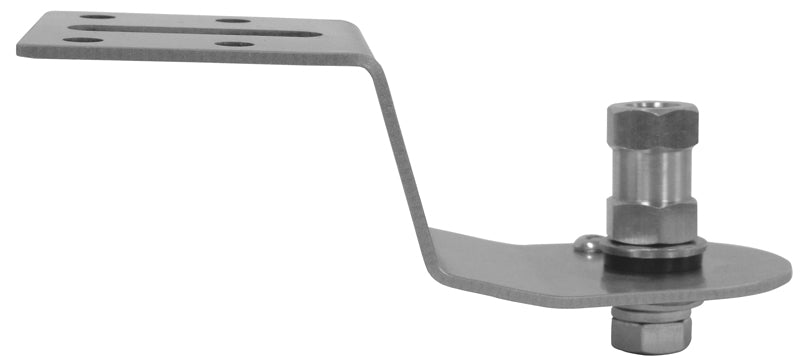 STAINLESS STEEL LEFT SIDE ANTENNA FENDER MOUNT FOR 2011 & 2012 F350 AND 2012 F250 FORD PICKUP TRUCKS