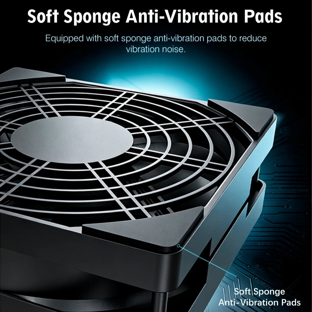 120mm 4.72-inch 5V USB Router Cooling Fan, Mini Quiet Cooler for Electronics Devices