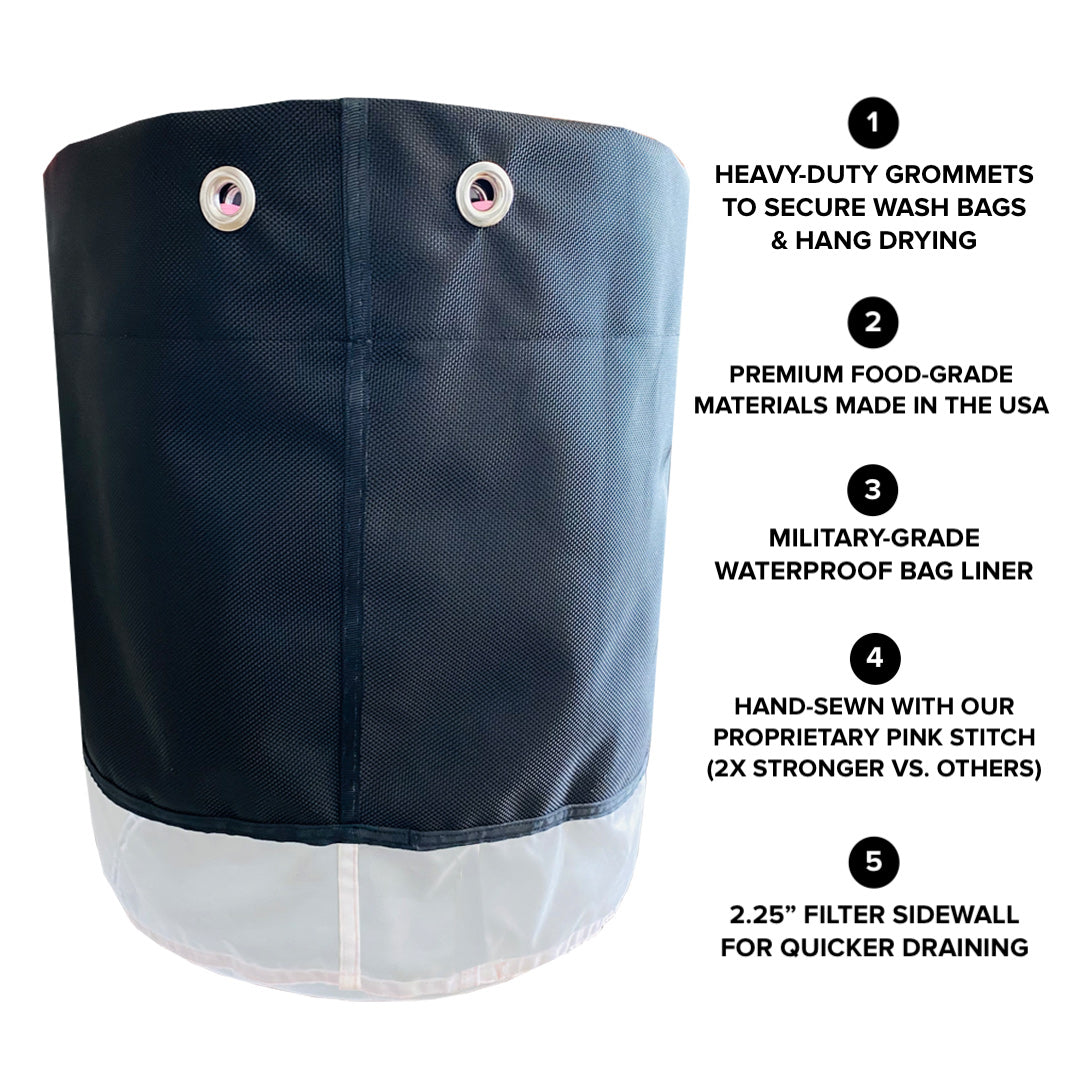 5 GALLON CANVAS BUBBLE BAGS 1-PACK