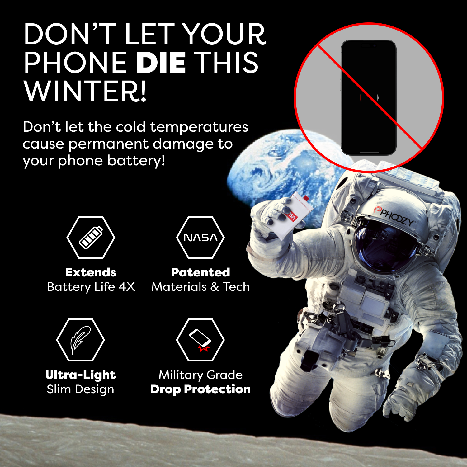 Apollo Thermal Phone Capsule - 3X Battery Life