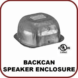 BACKCAN: METAL ENCLOSURES (UL Listed), 9.25 inchL x 9.625 inchW x 4.5 inchH.