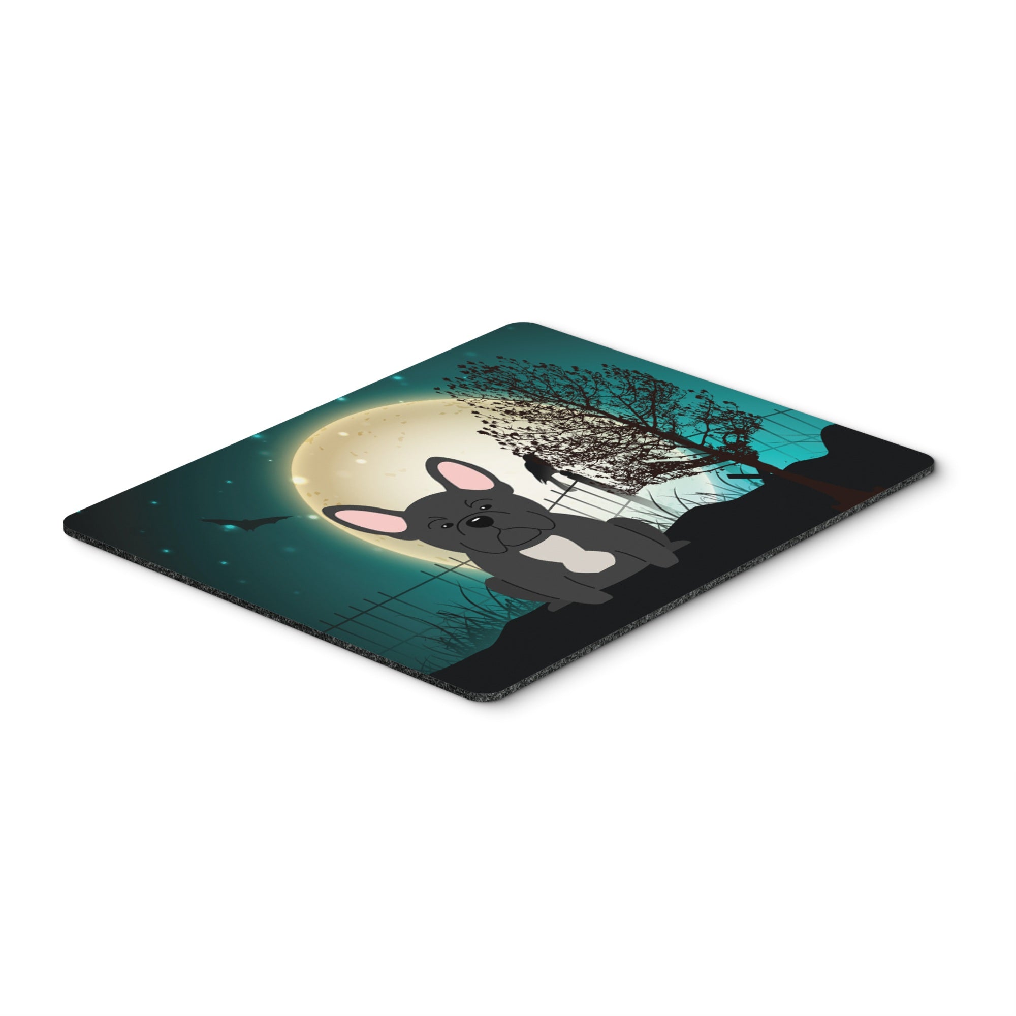 'Caroline'S Treasures Halloween Scary French Bulldog Black Mouse Pad,  Multicolor, 7.75X9.25 (Bb2204Mp)''