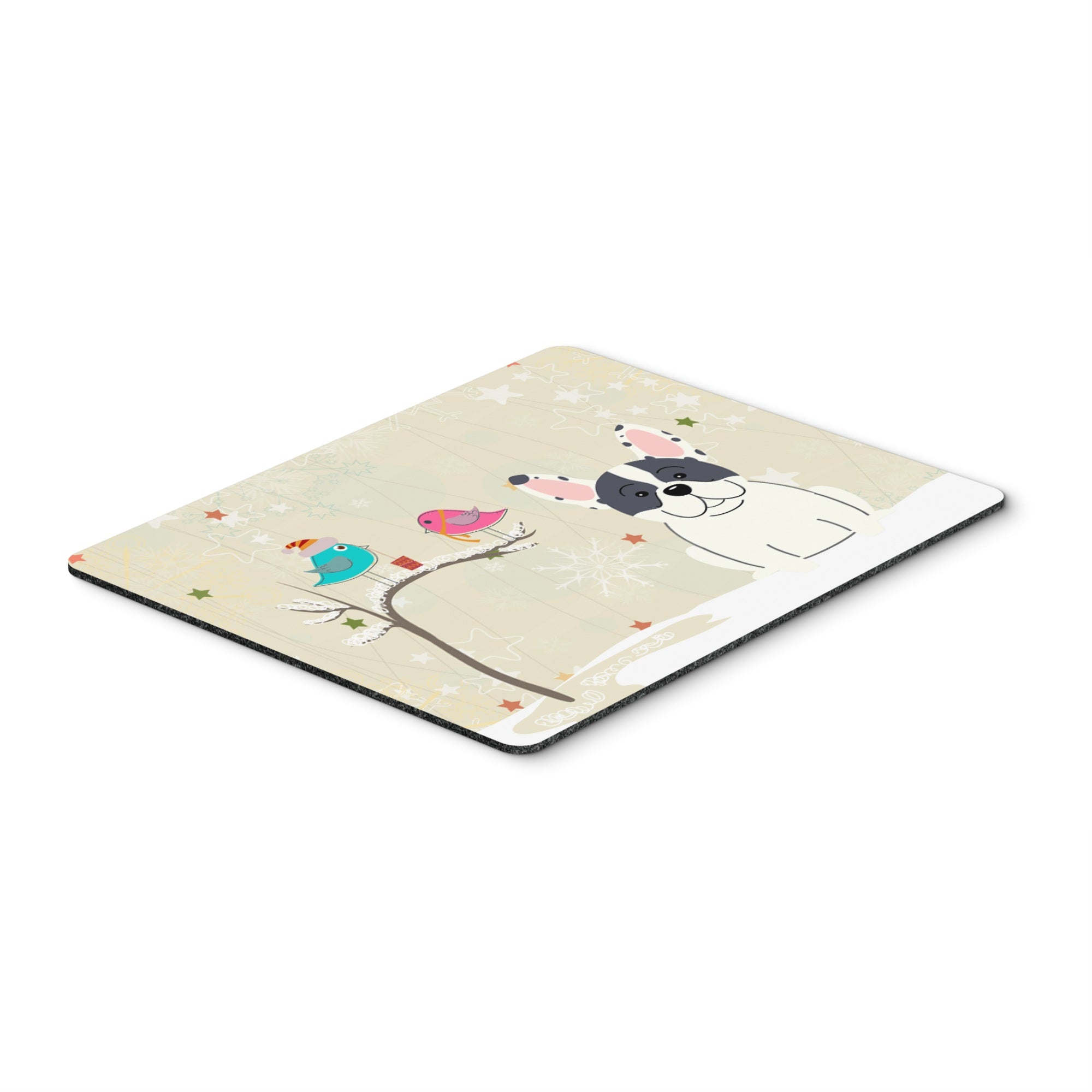 'Caroline'S Treasures Christmas Presents, French Bulldog Piebald Mouse Pad,  Multicolor, 7.75X9.25 (Bb2483Mp)''