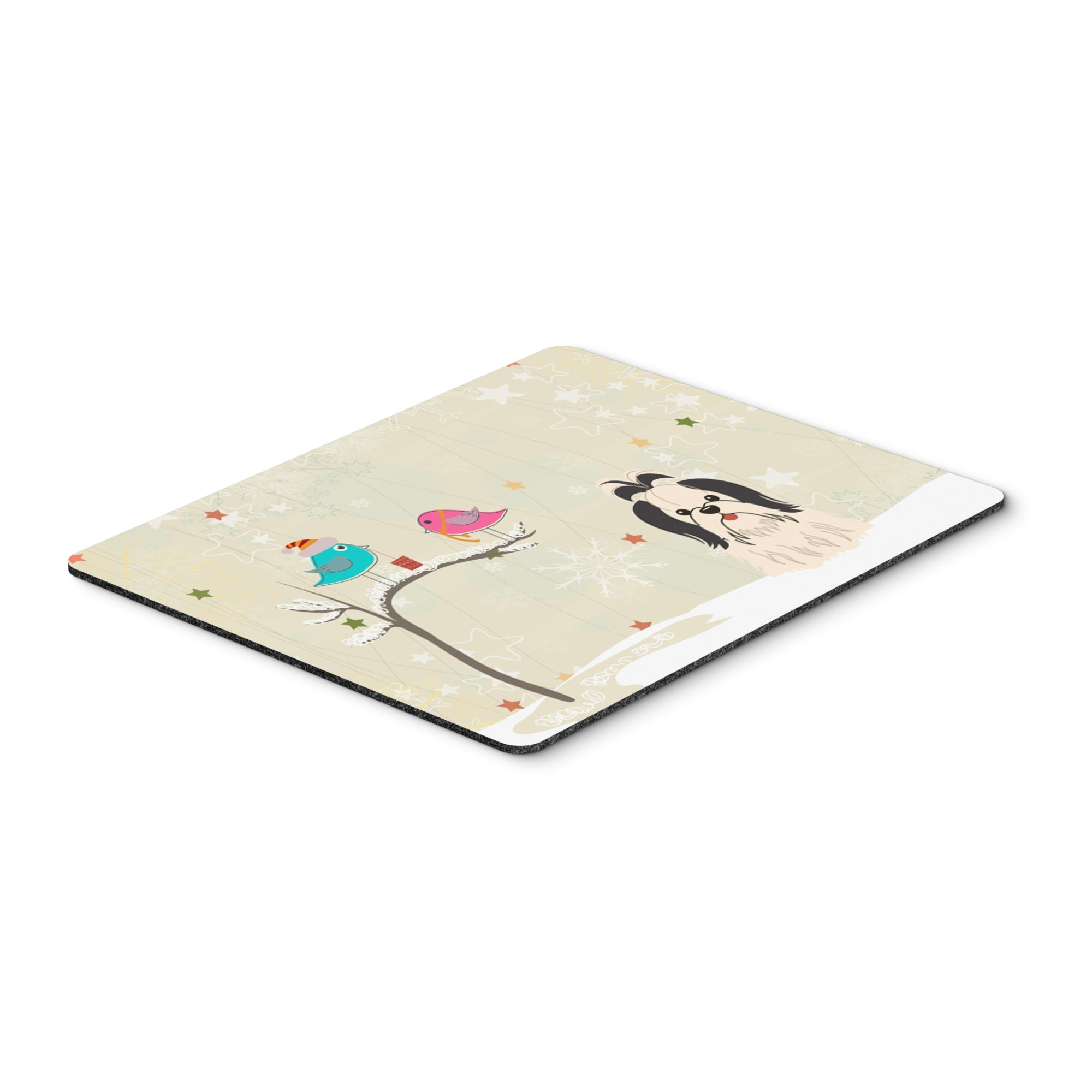 'Caroline'S Treasures Christmas Presents, Shih Tzu Black White Mouse Pad,  Multicolor, 7.75X9.25 (Bb2560Mp)''