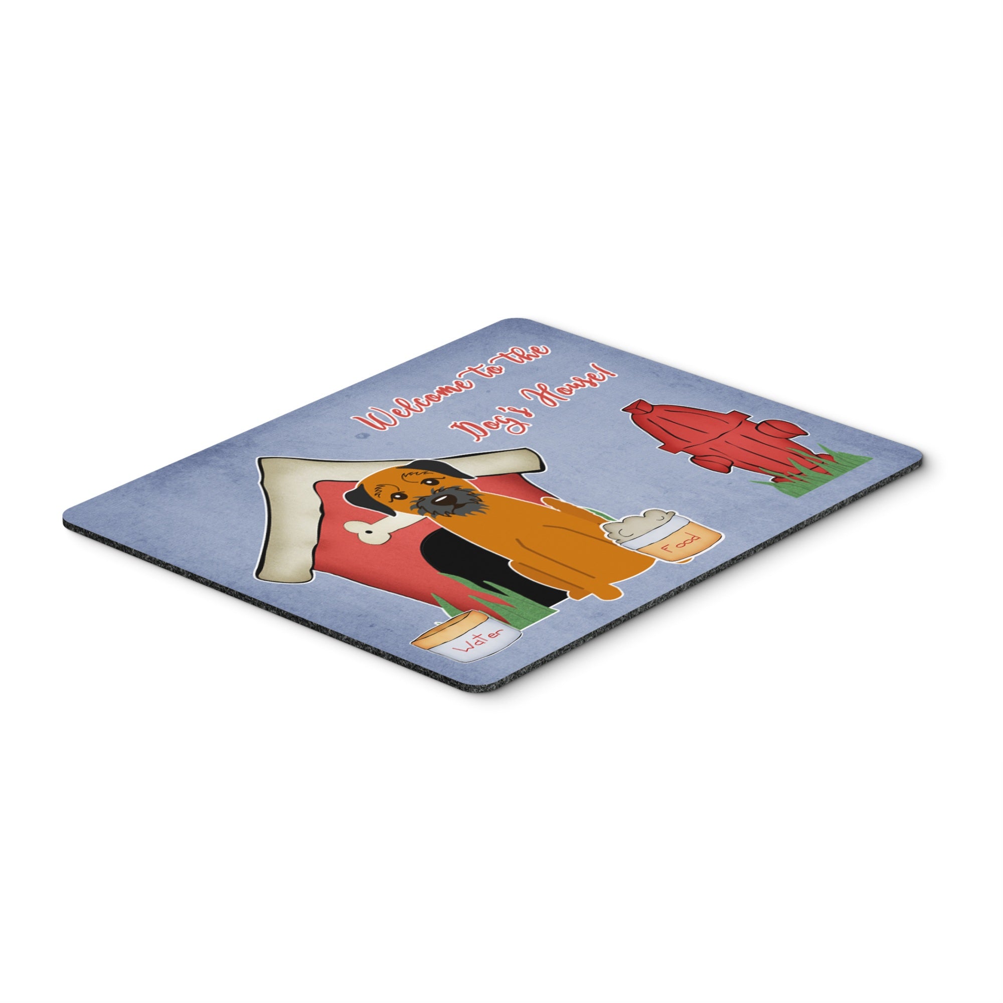 'Caroline'S Treasures Dog House Collection Border Terrier Mouse Pad,  Multicolor, 7.75X9.25 (Bb2793Mp)''