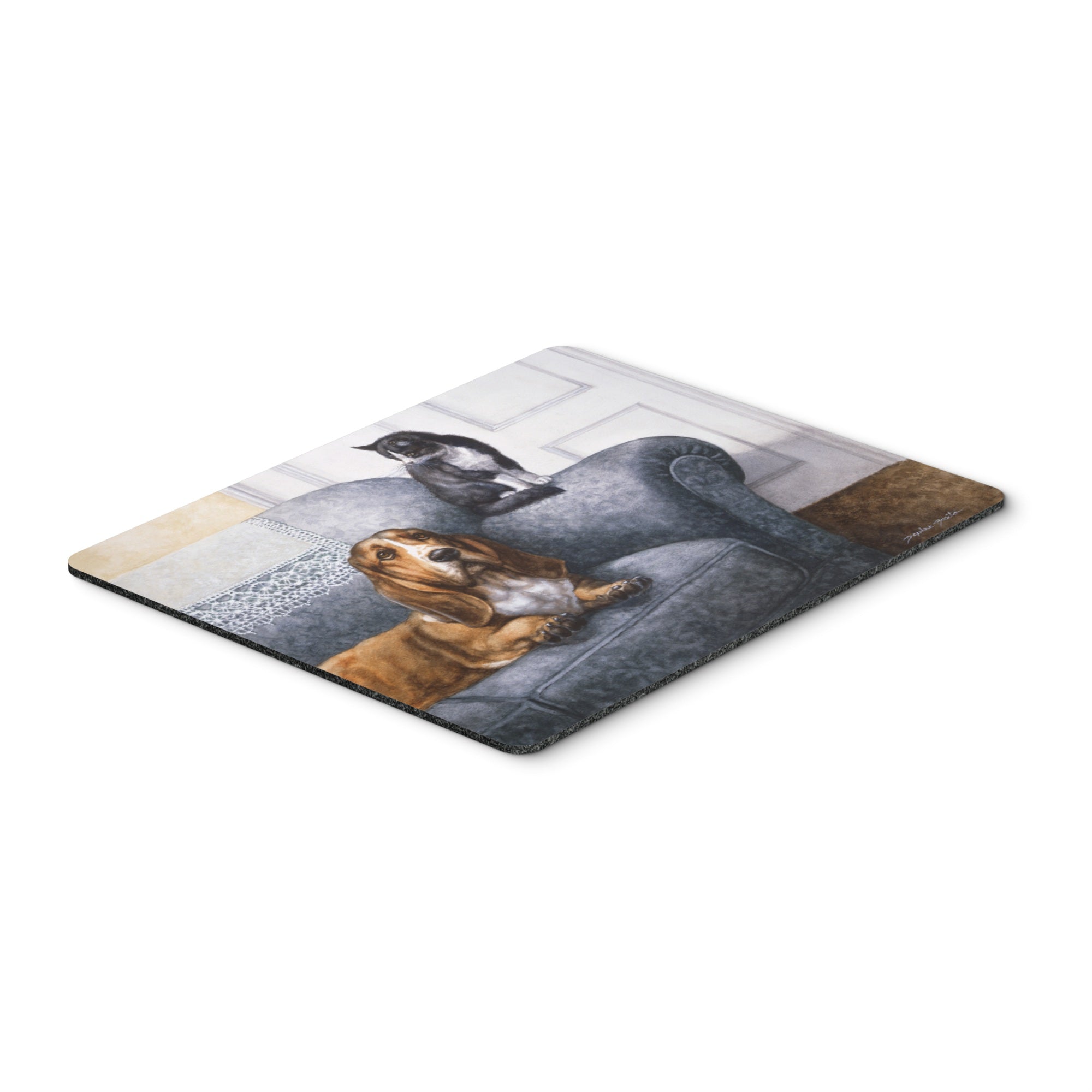 'Caroline'S Treasures Desk Artwork Mouse Pad , Multicolor , 7.75X9.25 (Bdba0182Mp)''