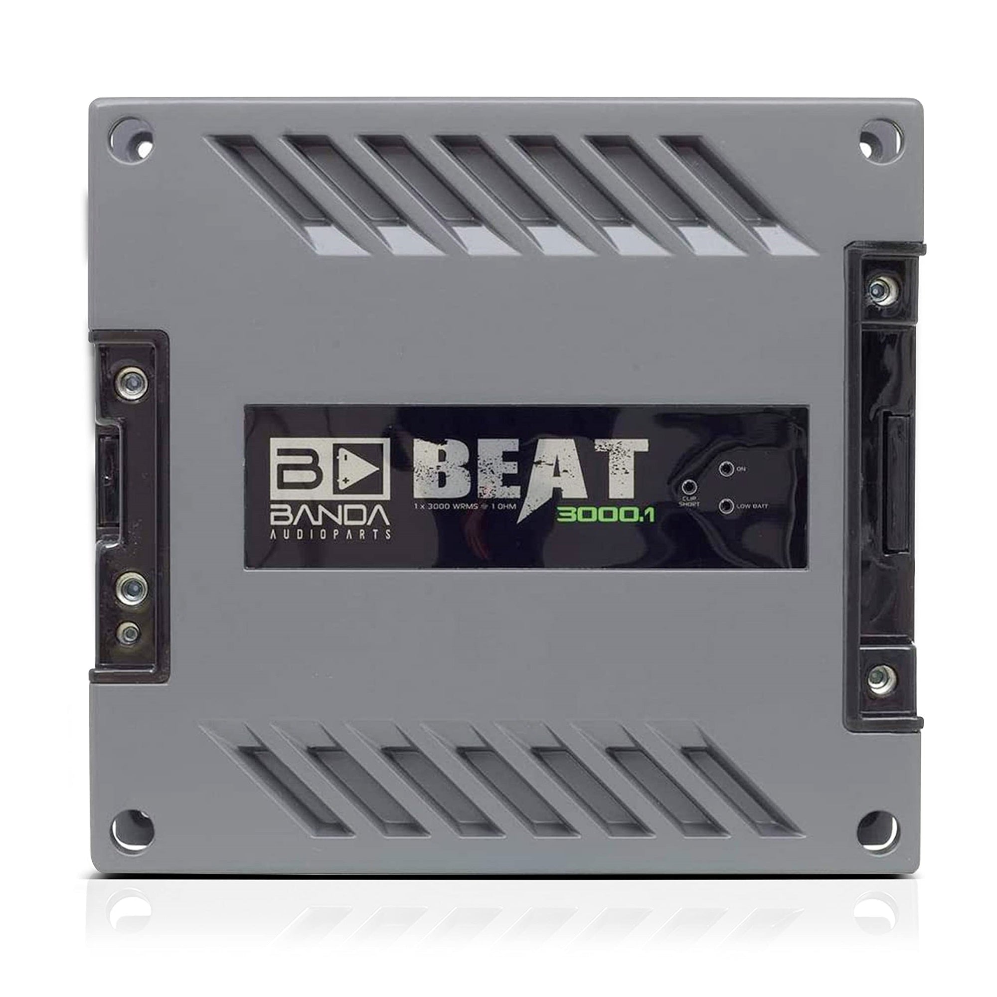 High Power Vehicle Audio Mono Bass Amplifier W/Subsonic Filter And Low Pass Filter Stable At 1 Ohm