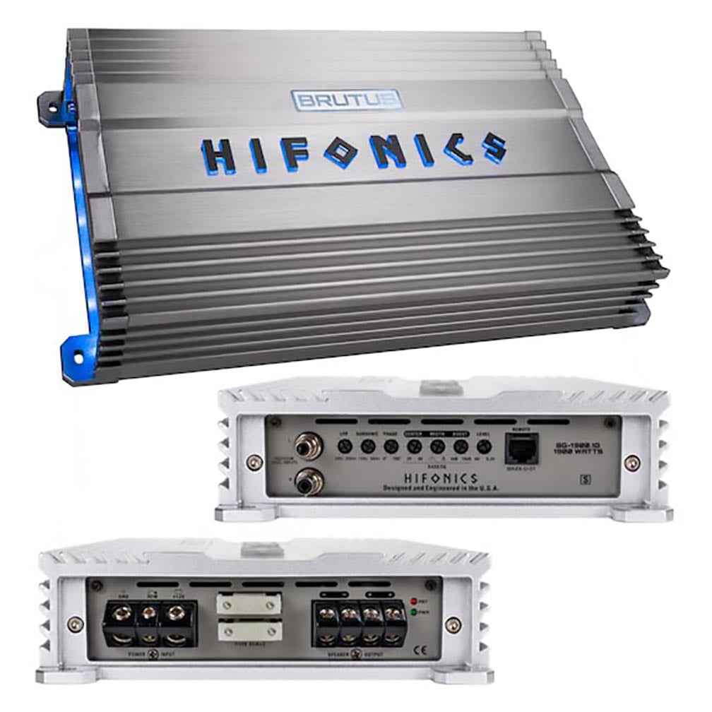 Hifonics Brutus Gamma Series 1 X 1900 Watts @ 1 Ohm Mono