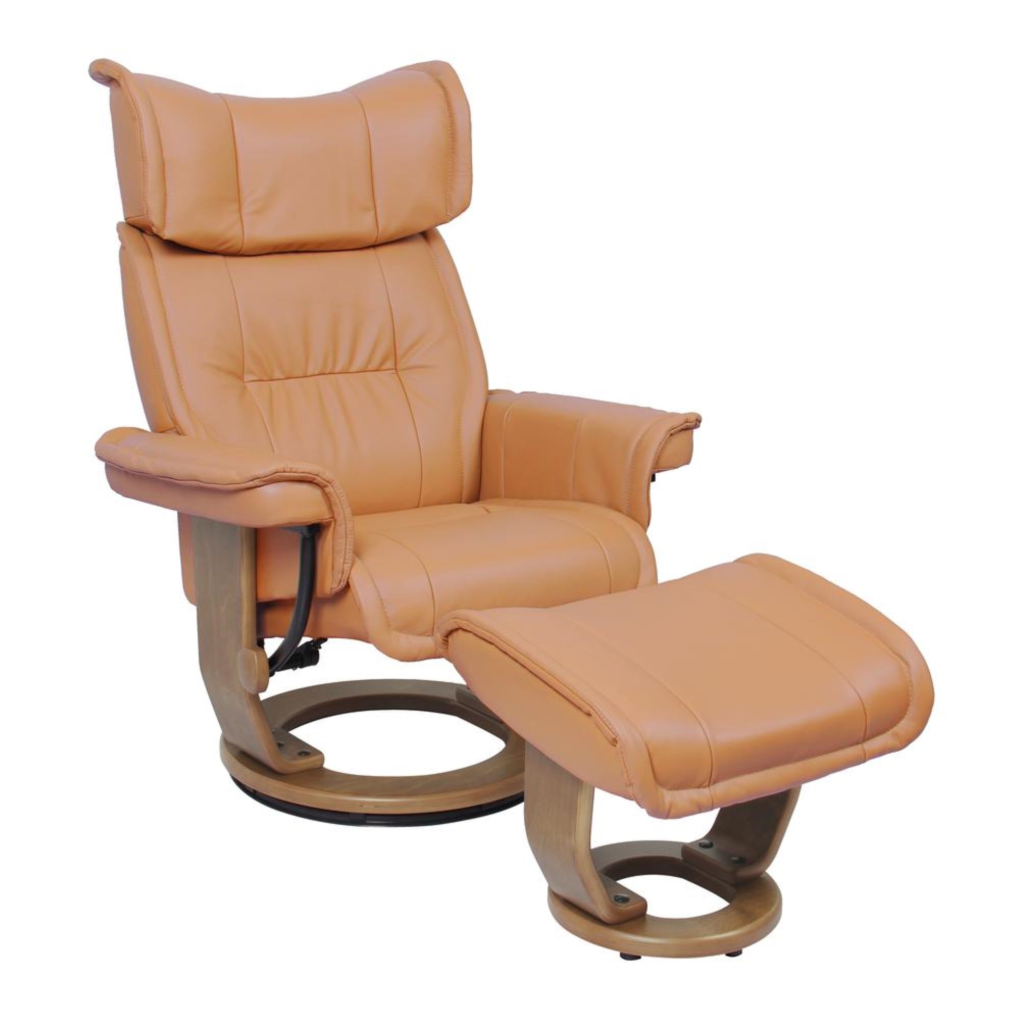 Scandinavian / European Styled Recliner   Ottoman