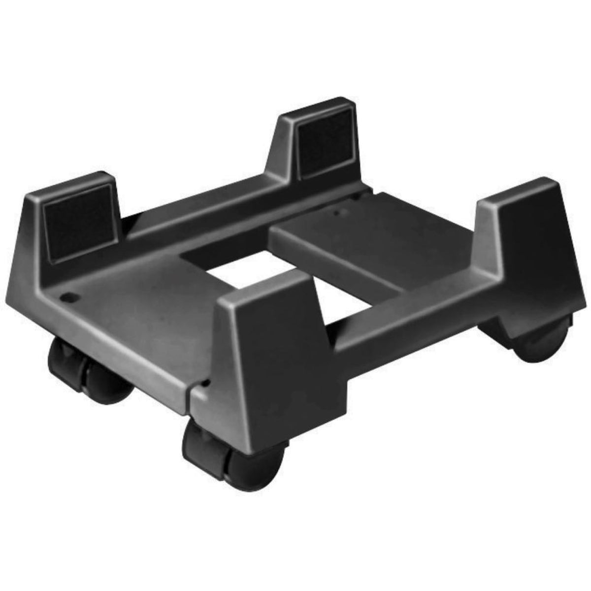 Data Accessories Company Mp 63 Blk Mobile Cpu Tower Stand   10.3 Width   Floor   Plastic   Black   Taa Compliant