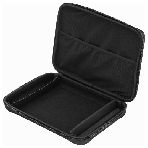 12.5 inch X 9 inch X 1 inch BOTTOM, 1 inch TOP INTERIOR EVA MOLDED CASE WITH MESH POCKET
