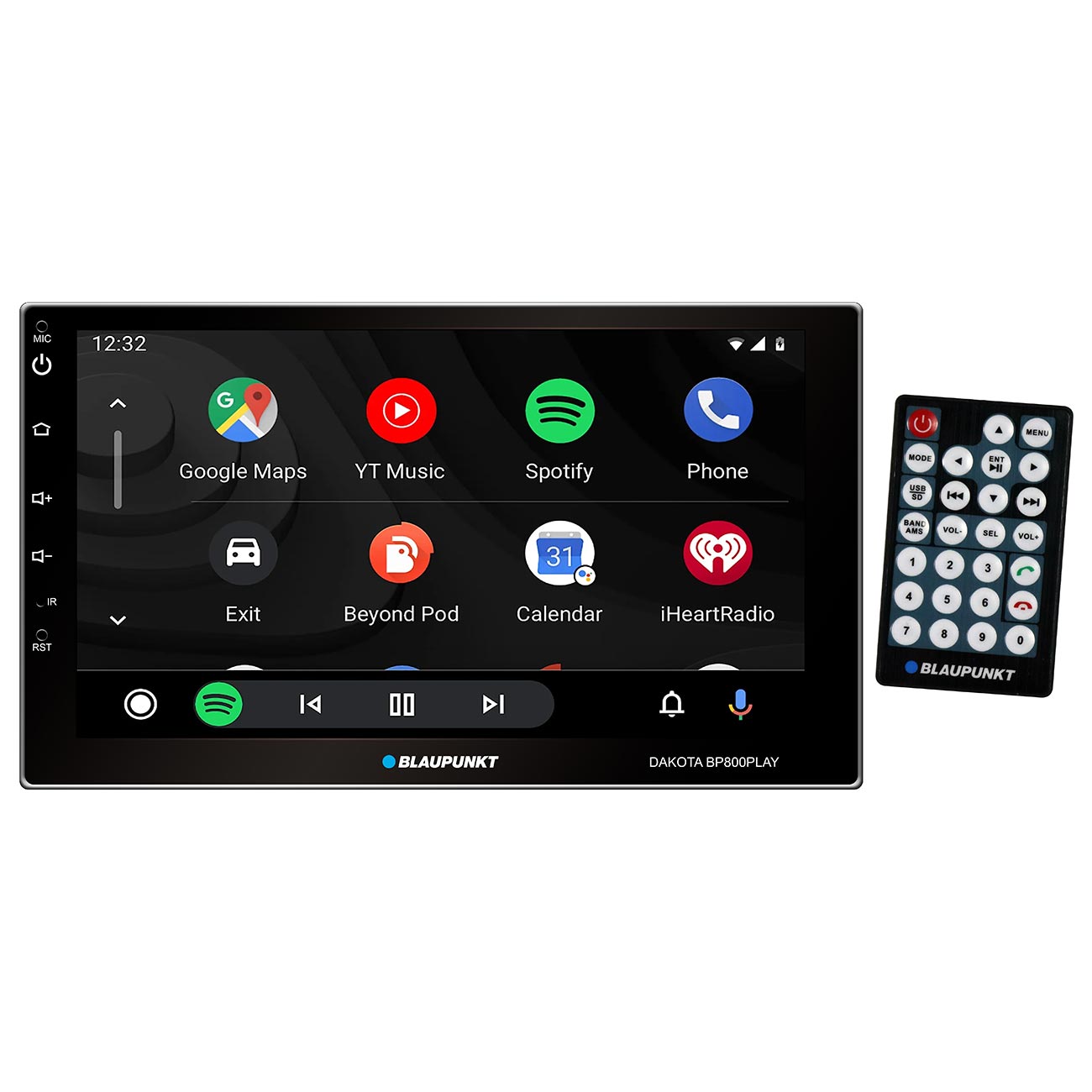 Blaupunkt Dakota 6.8'' Touch Screen In Dash Mechless Receiver Android Auto/Apple Carplay