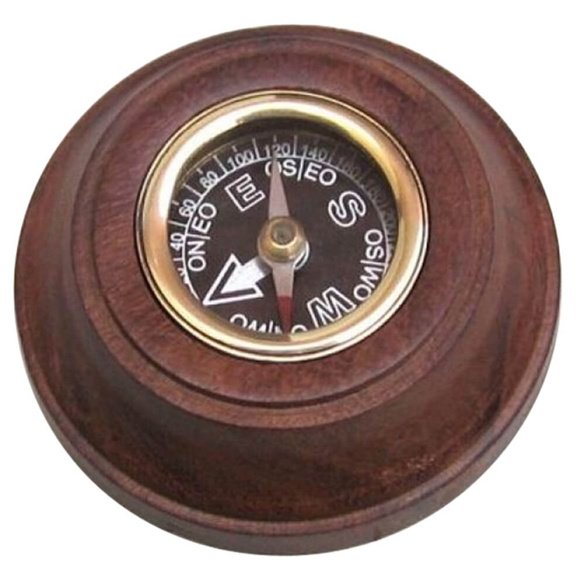 Wooden Compass 3 inch Round