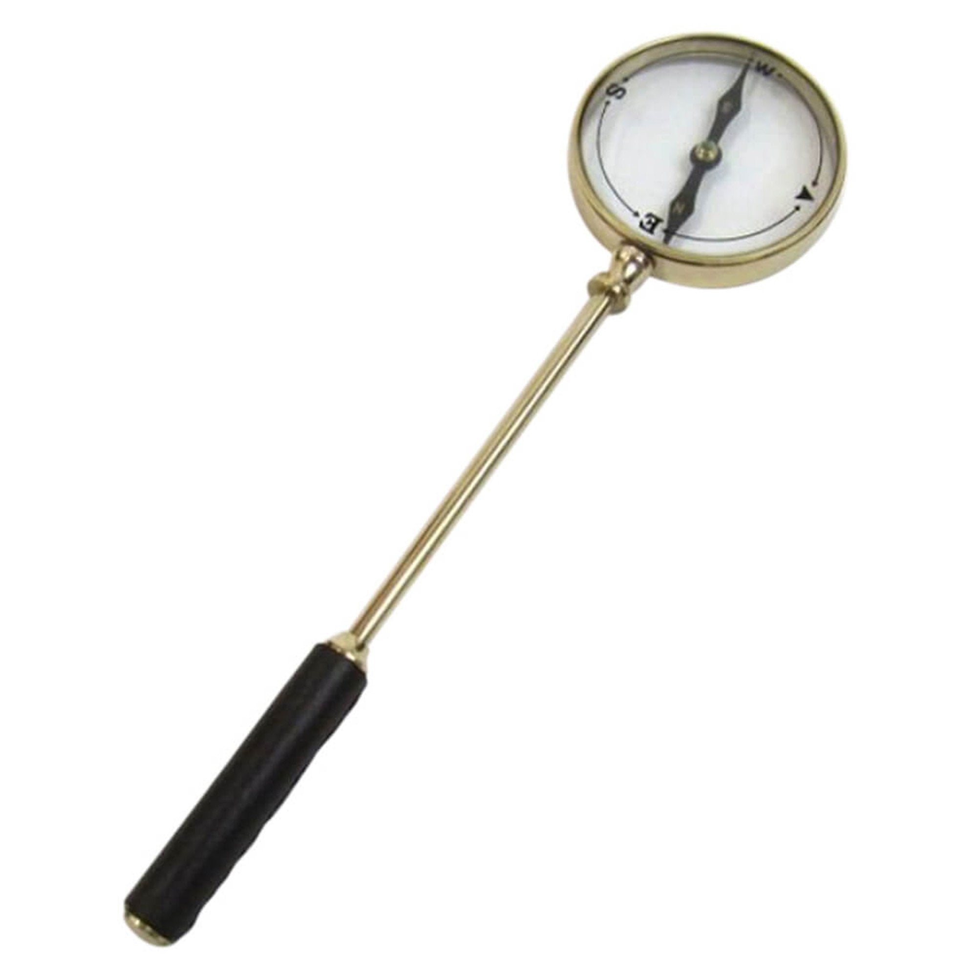 Solid Brass Magnifying Glass Compass With Handle (17)