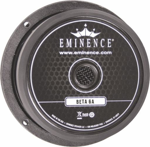 High power 6.5in Mid/Bass driver for use in concert sound systems or in high power auto sound as a mid/bass or a midrange drive