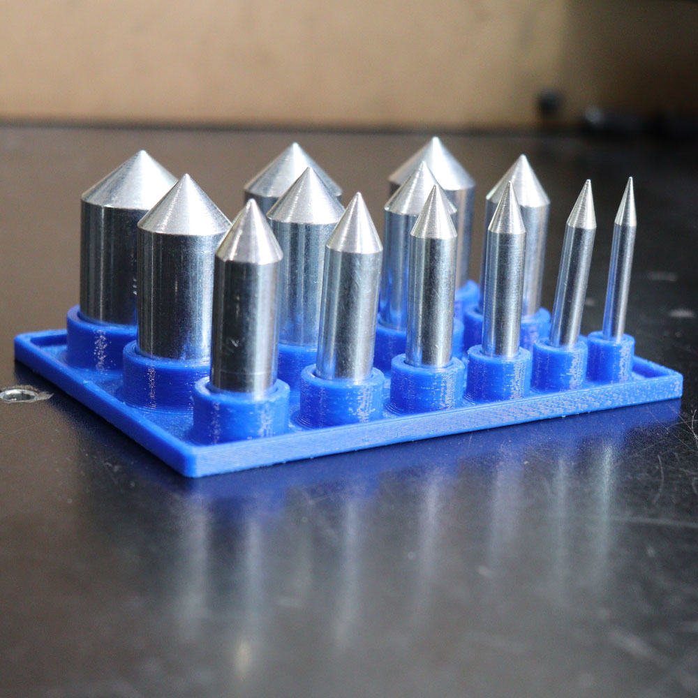 3D Printed Center Positioning Die Holder for Disc Cutter